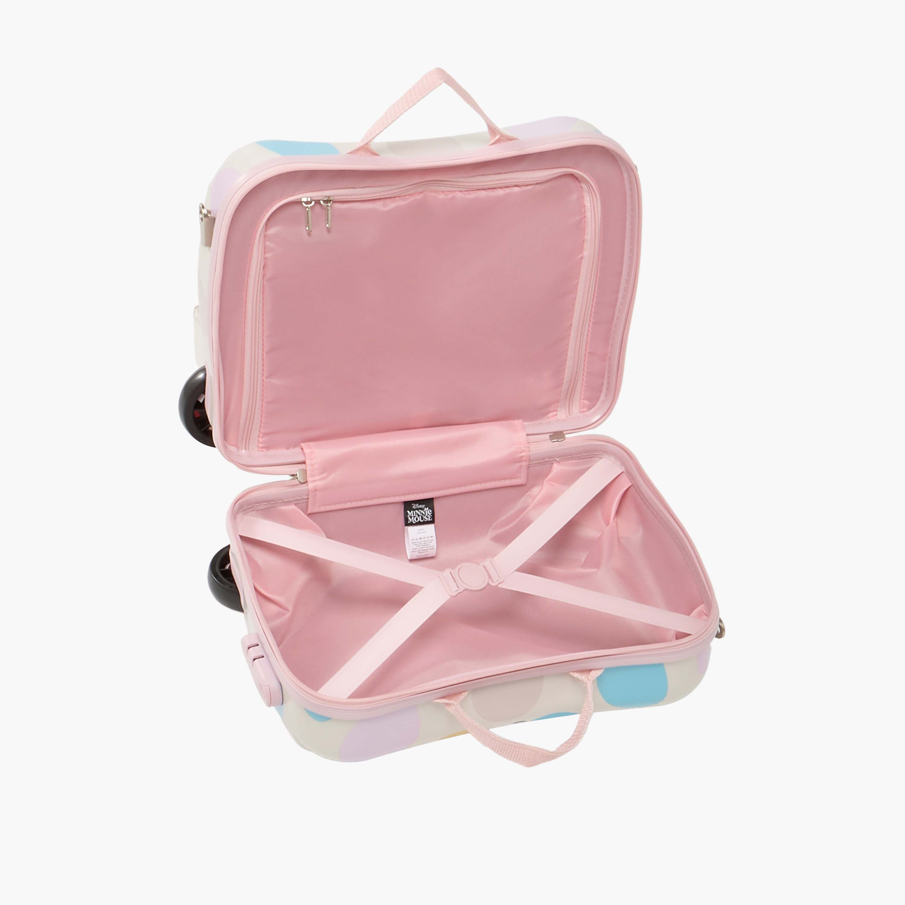 Disney Minnie Mouse Print Hardcase Rider Trolley Bag - 20 inches Cabin Bag-travel-kidstrolleyandbags-image-7
