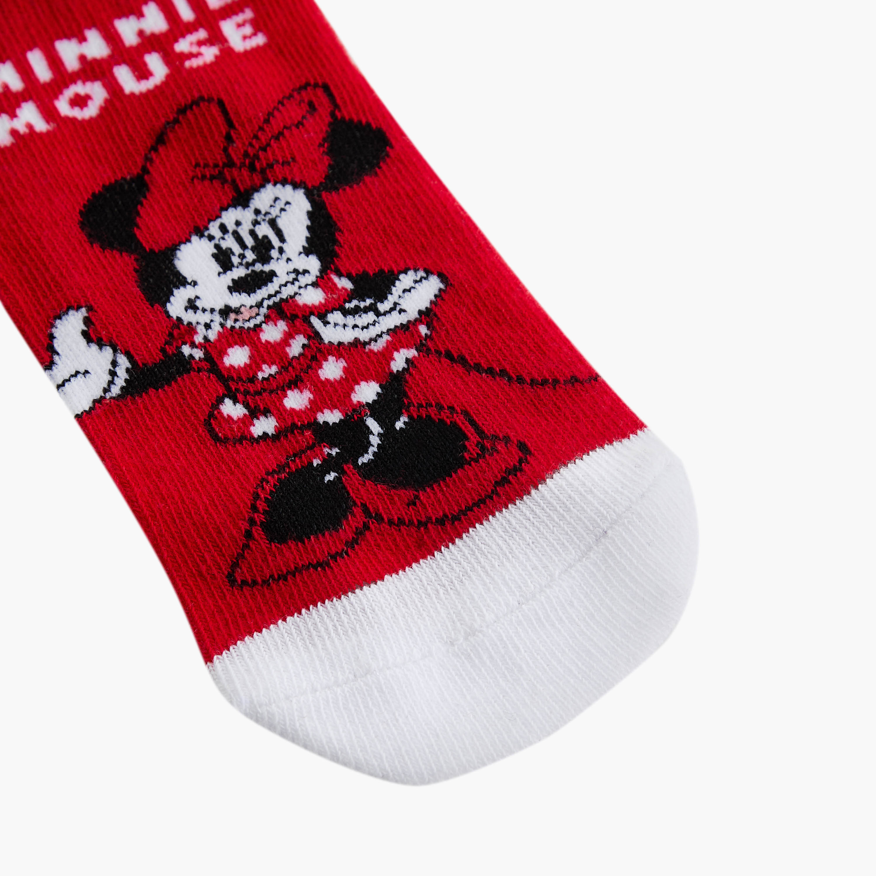 طقم جوارب 3 أزواج بطول الكاحل وبطبعات من ديزني-girls-accessories-socks-image-3