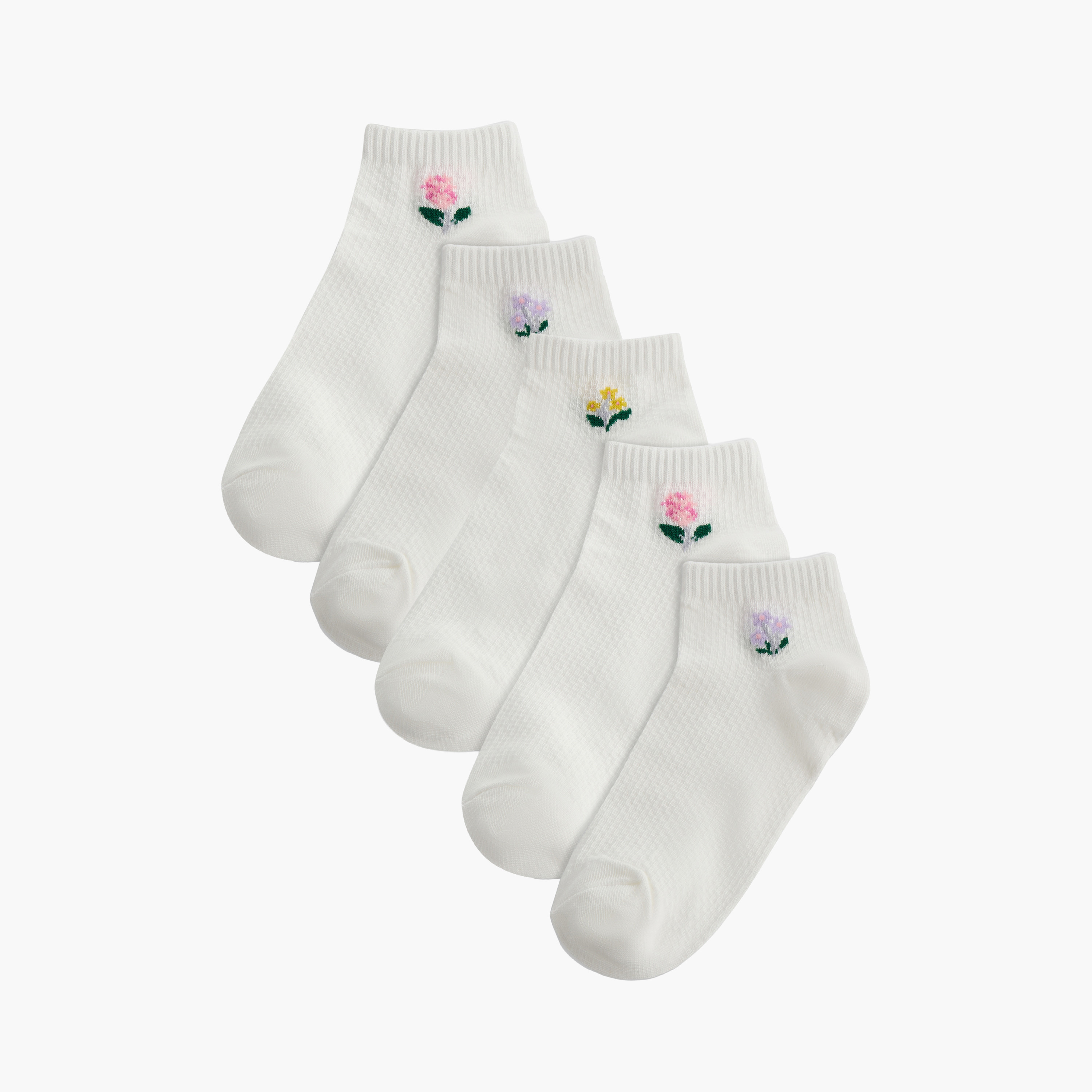 جوارب قطن طول الكاحل من سيليست - طقم من 5-women-socksandstockings-image-1