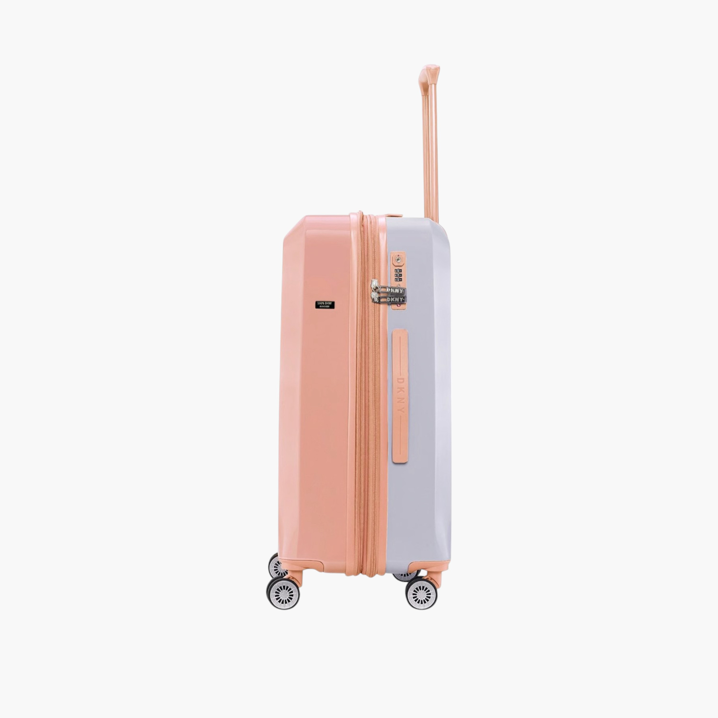 شنطة ترولي صلبة بمقبض قابل للسحب وطبعات شعار من دي كيه إن واي-travel-luggagesandbags-luggage-image-5