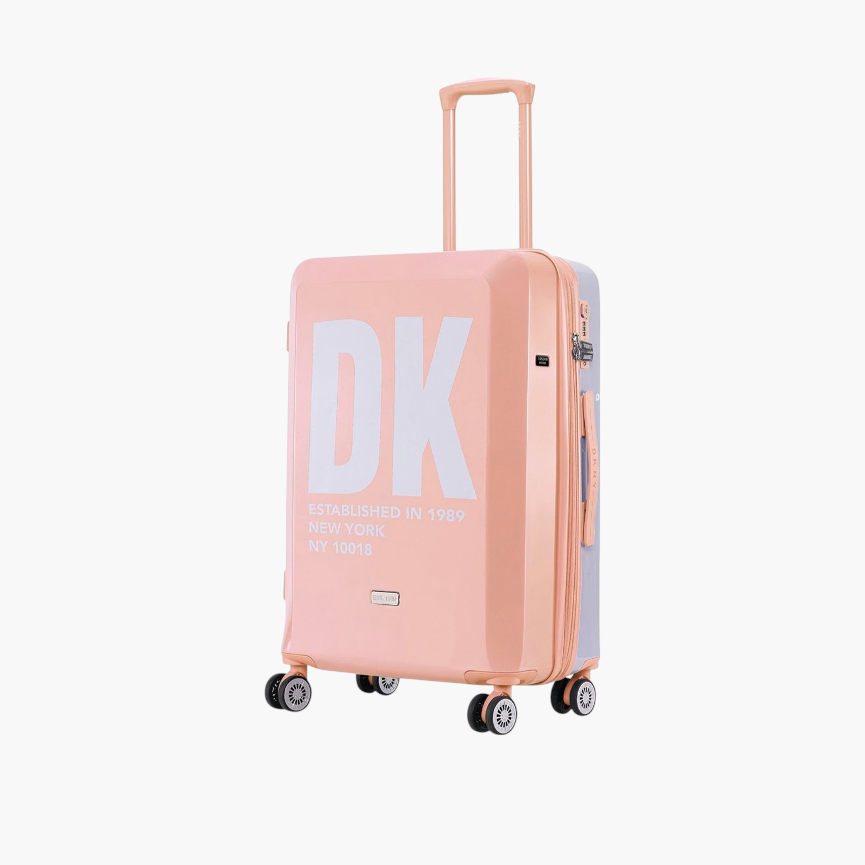 شنطة ترولي صلبة بمقبض قابل للسحب وطبعات شعار من دي كيه إن واي-travel-luggagesandbags-luggage-image-8