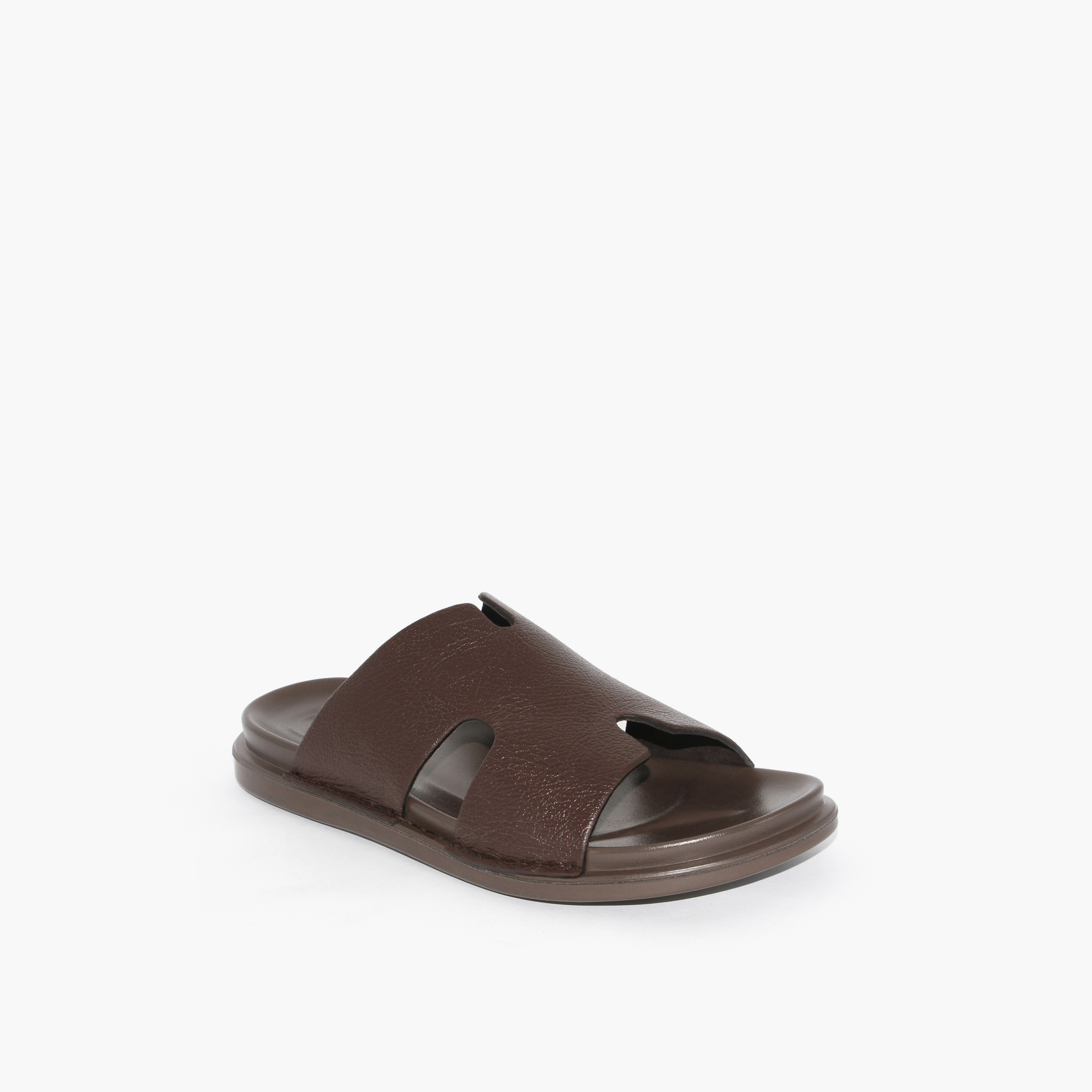 جيوميني- صندل للرجال سهل الارتداء | MK-AF12-BROWN-men-shoes-sandals-image-1