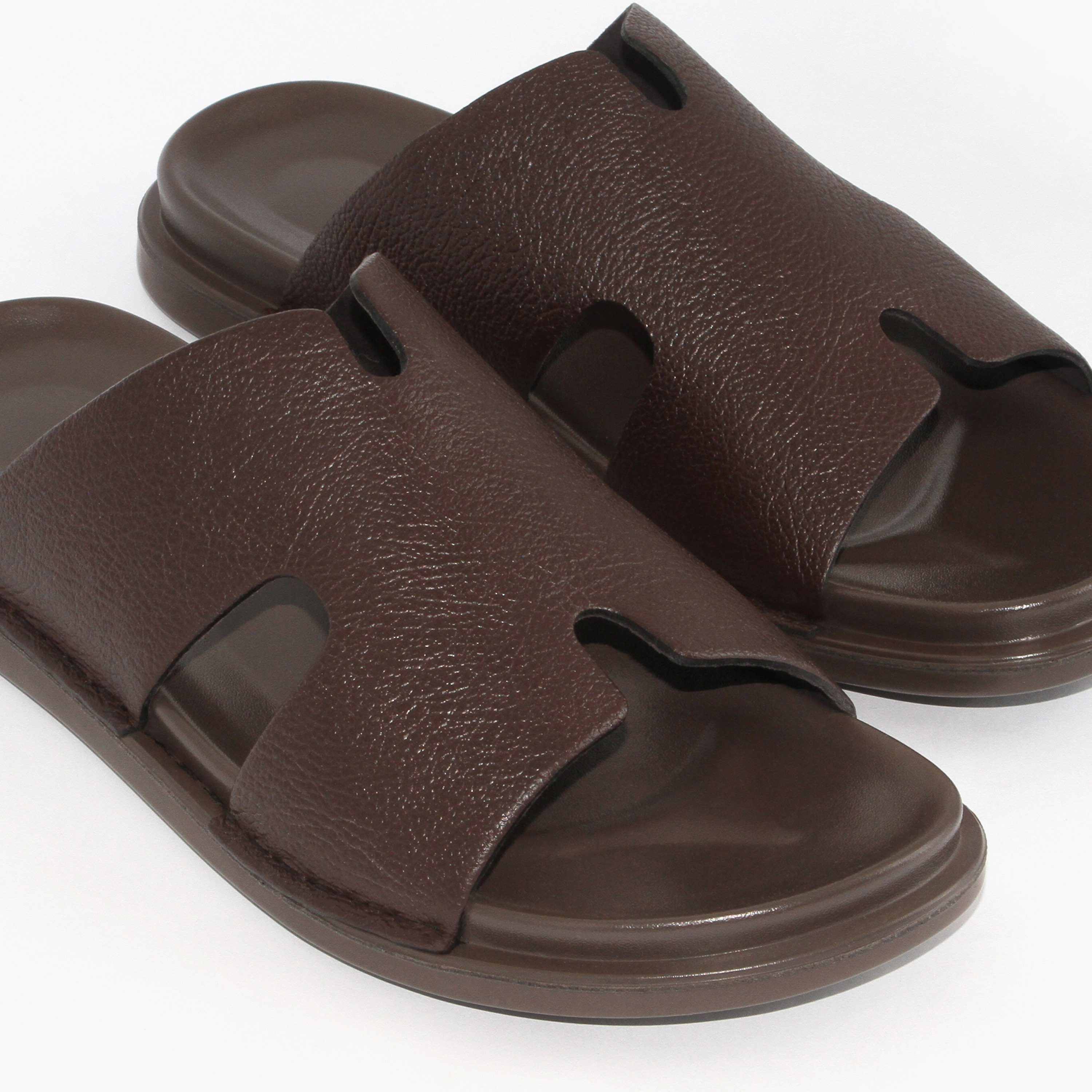 جيوميني- صندل للرجال سهل الارتداء | MK-AF12-BROWN-men-shoes-sandals-image-2