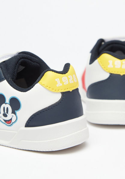 Disney Mickey Mouse Sneakers with Hook and Loop Closure