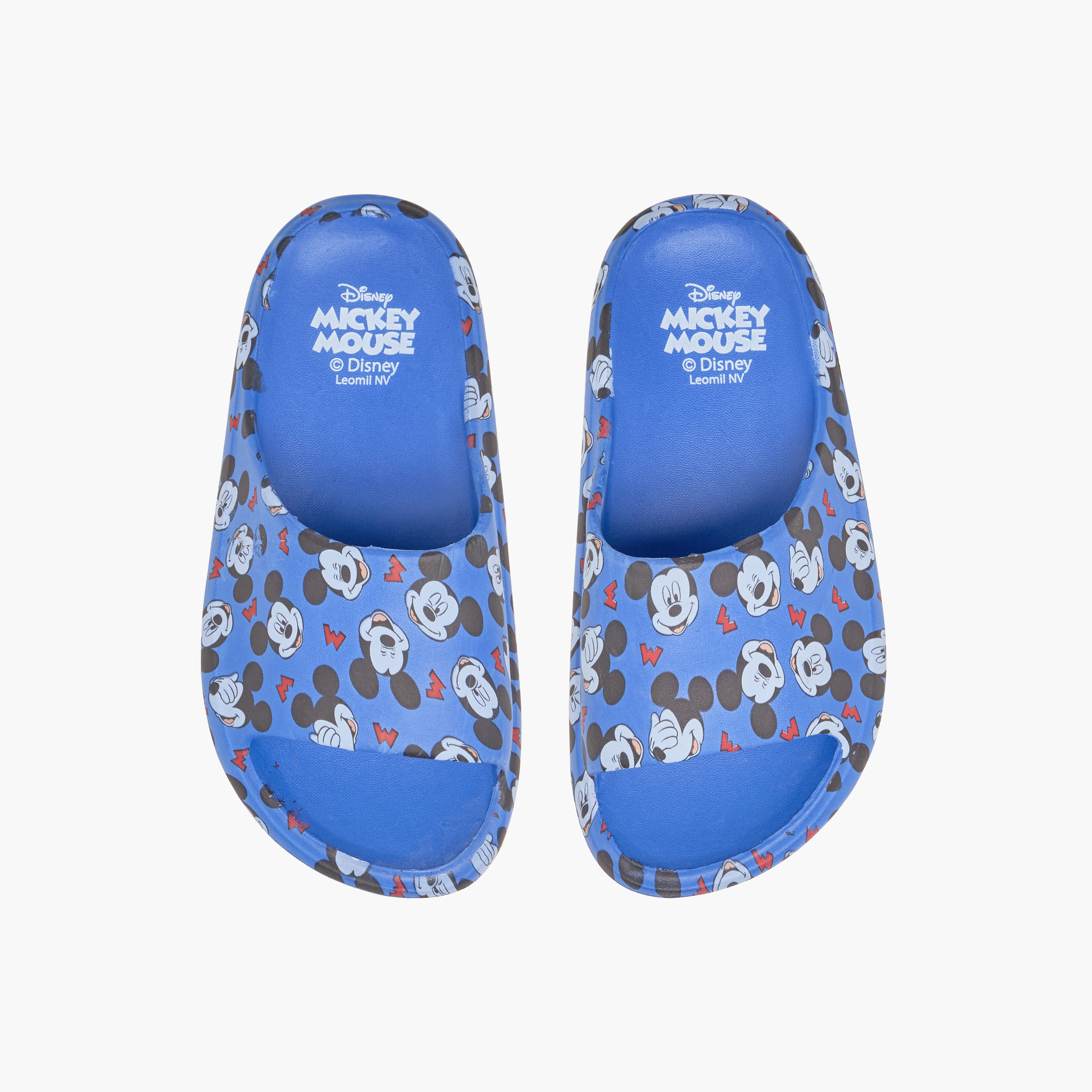 شبشب سهل الارتداء بطبعات ميكي ماوس من ديزني-boys-shoes-flipflopsandslides-image-5