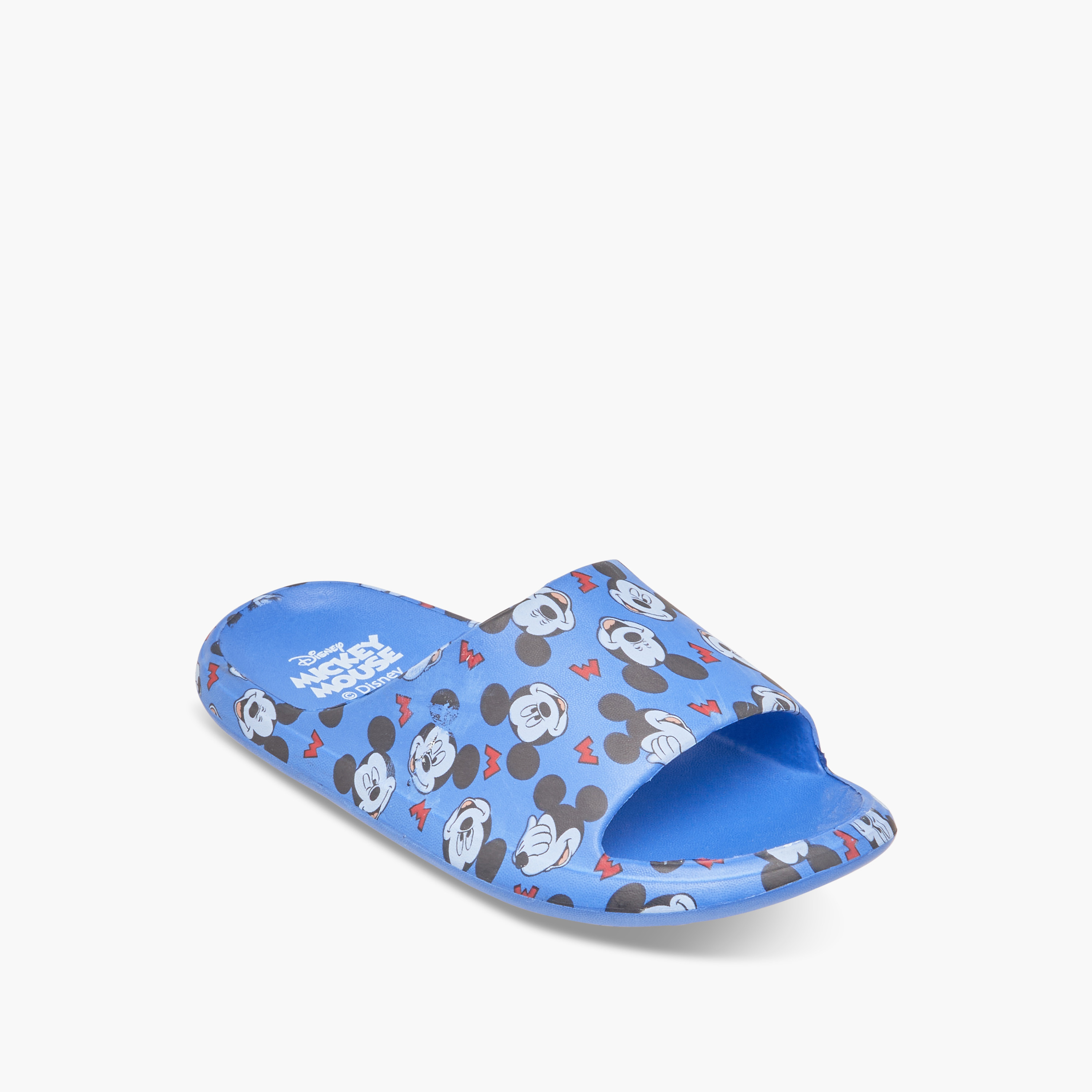 شبشب سهل الارتداء بطبعات ميكي ماوس من ديزني-boys-shoes-flipflopsandslides-image-4