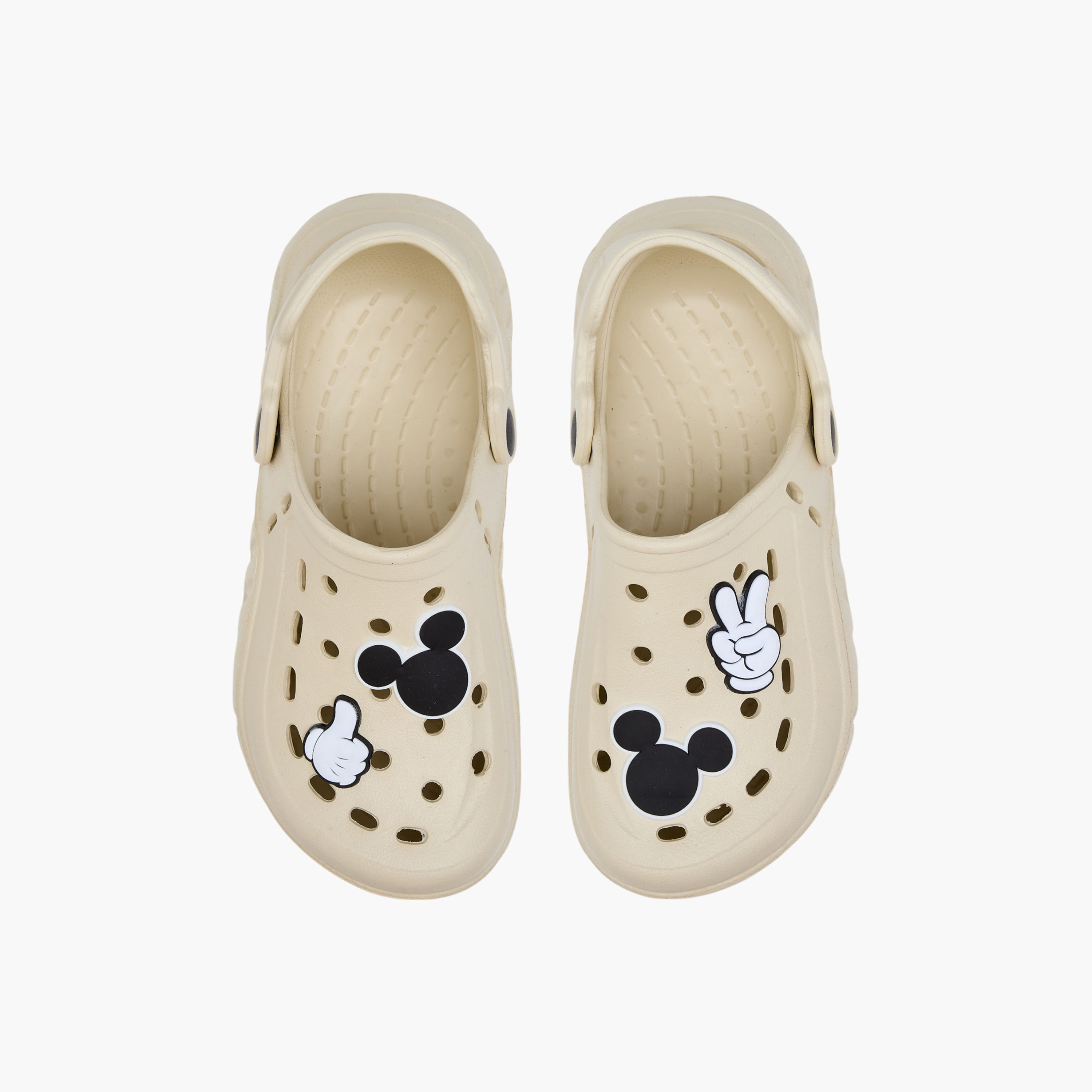صندل كلوج بزخارف ميكي ماوس وحزام خلفي من ديزني-boys-shoes-sandals-image-1