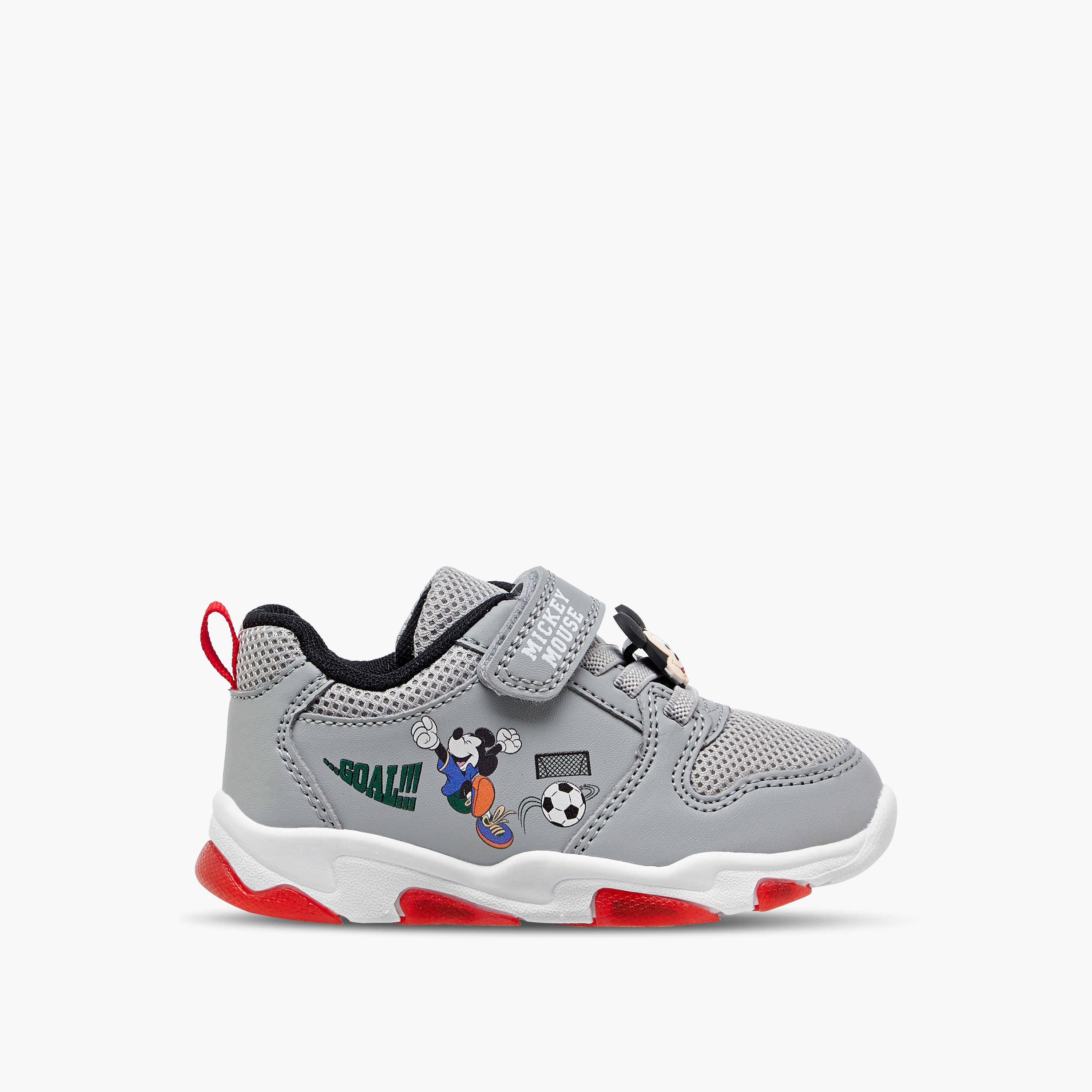 حذاء سنيكرز مضيء بشريط إغلاق لاصق وطبعات من ديزني-boys-shoes-sneakers-image-3