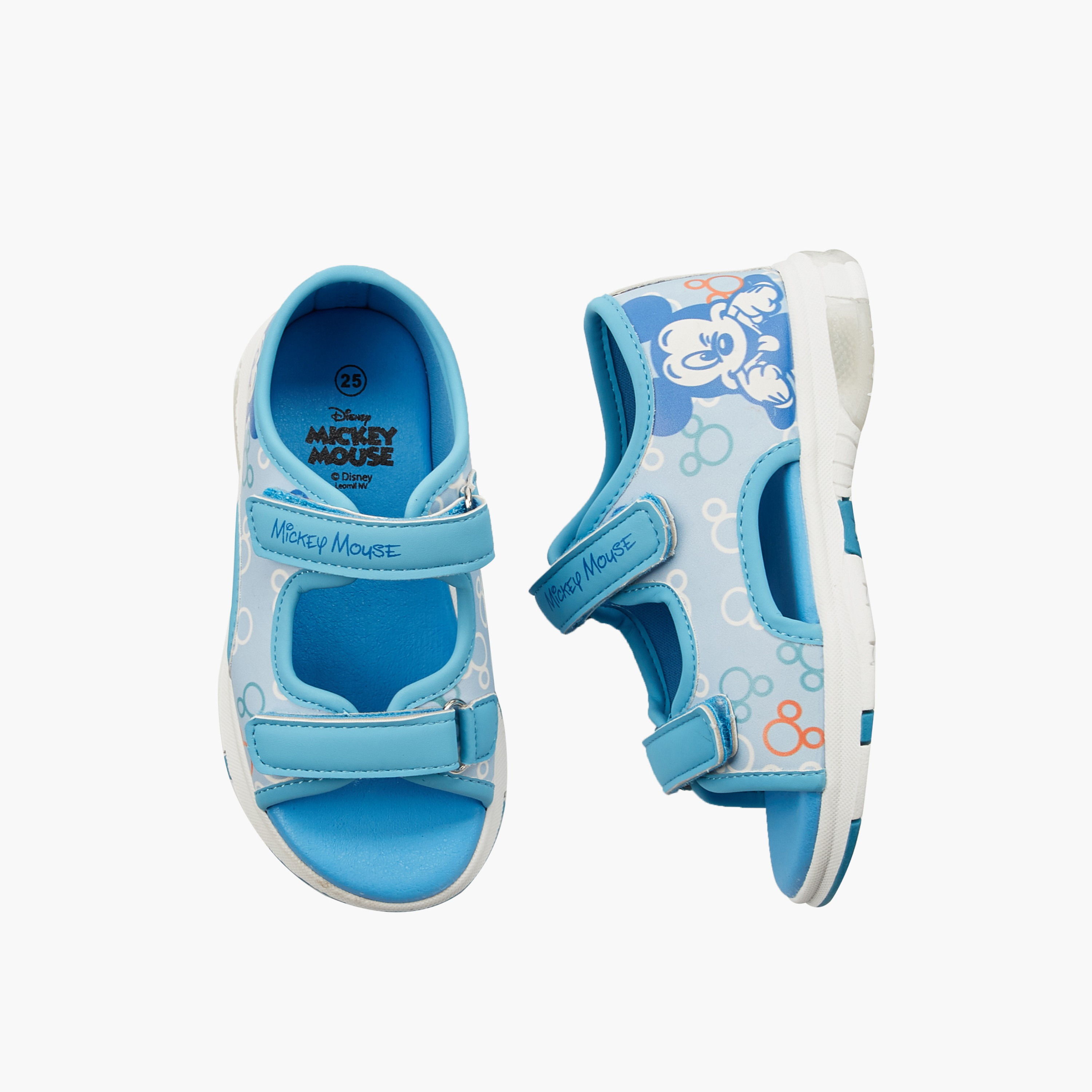 صندل بطبعات ميكي ماوس للأولاد بشريط لاصق مريح من ديزني-boys-shoes-sandals-image-1