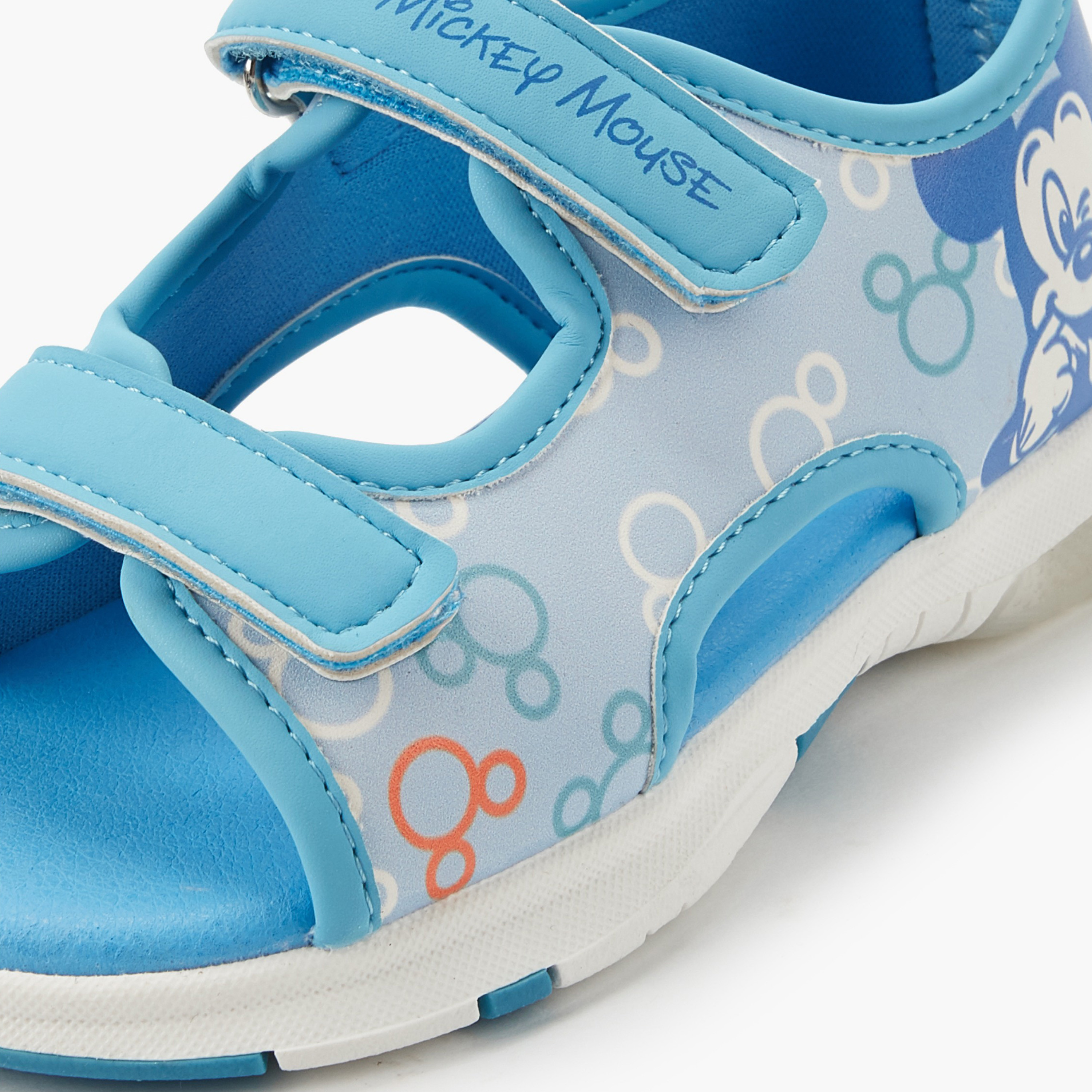 صندل بطبعات ميكي ماوس للأولاد بشريط لاصق مريح من ديزني-boys-shoes-sandals-image-4