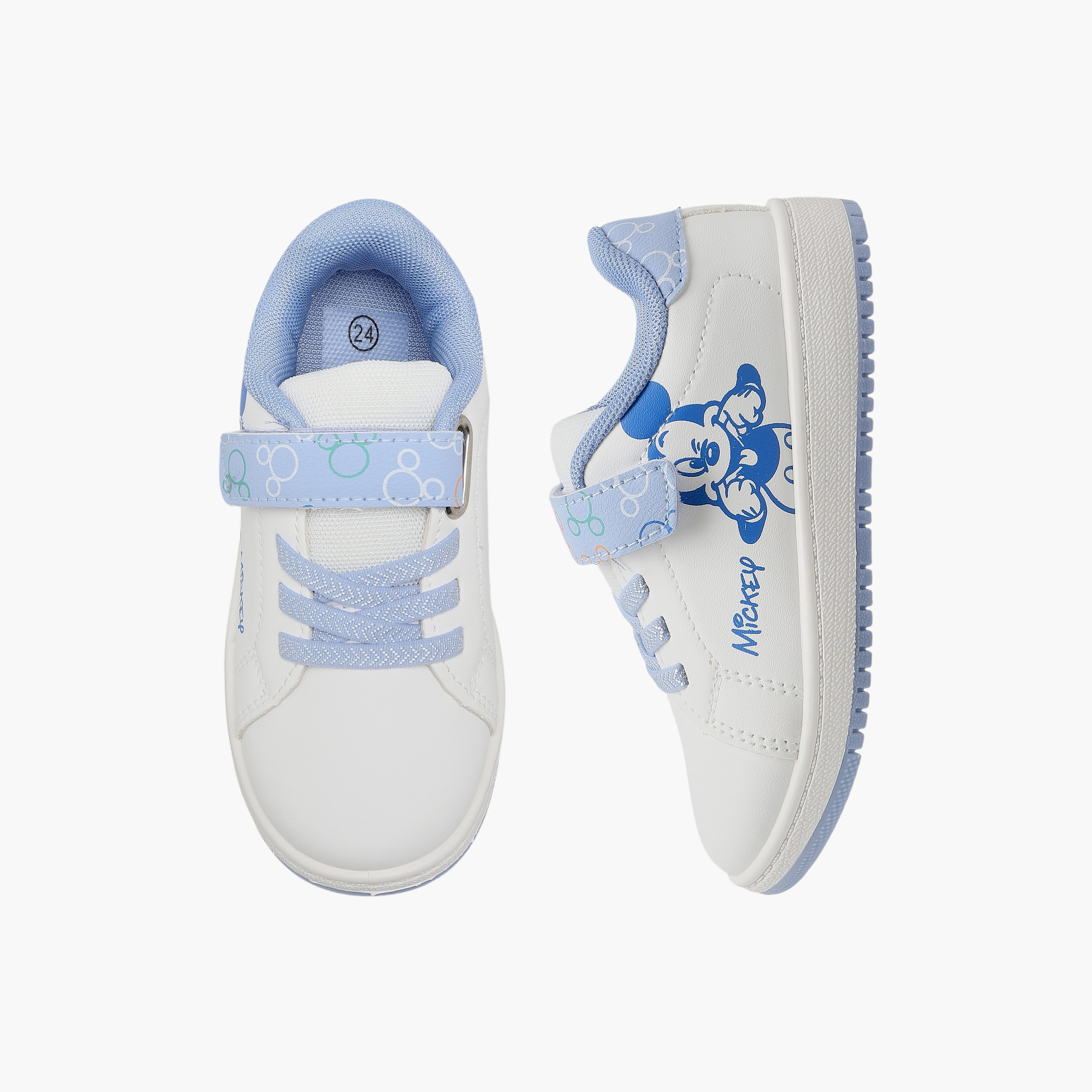 Disney Boys Hook & Loop Ankle Sneakers-boys-shoes-sneakers-image-1
