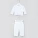 Juniors Bunny Printed Long Sleeves T-shirt with Cuff Pants-Pyjama Sets-thumbnail-0