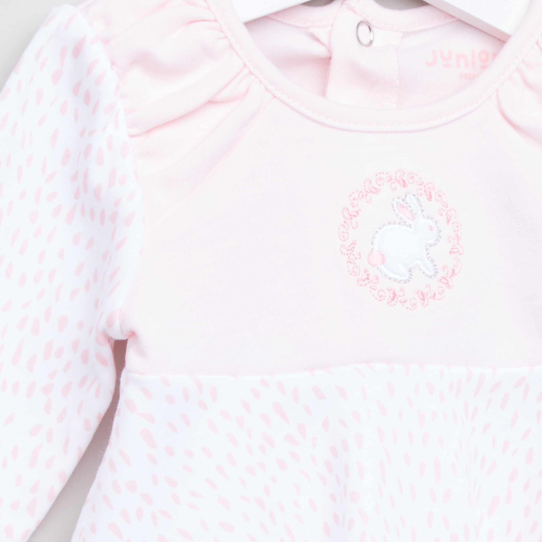 Juniors Printed Long Sleeves Top and Pyjama Set-baby-girls-clothing-nightwear-pyjamasets-image-3