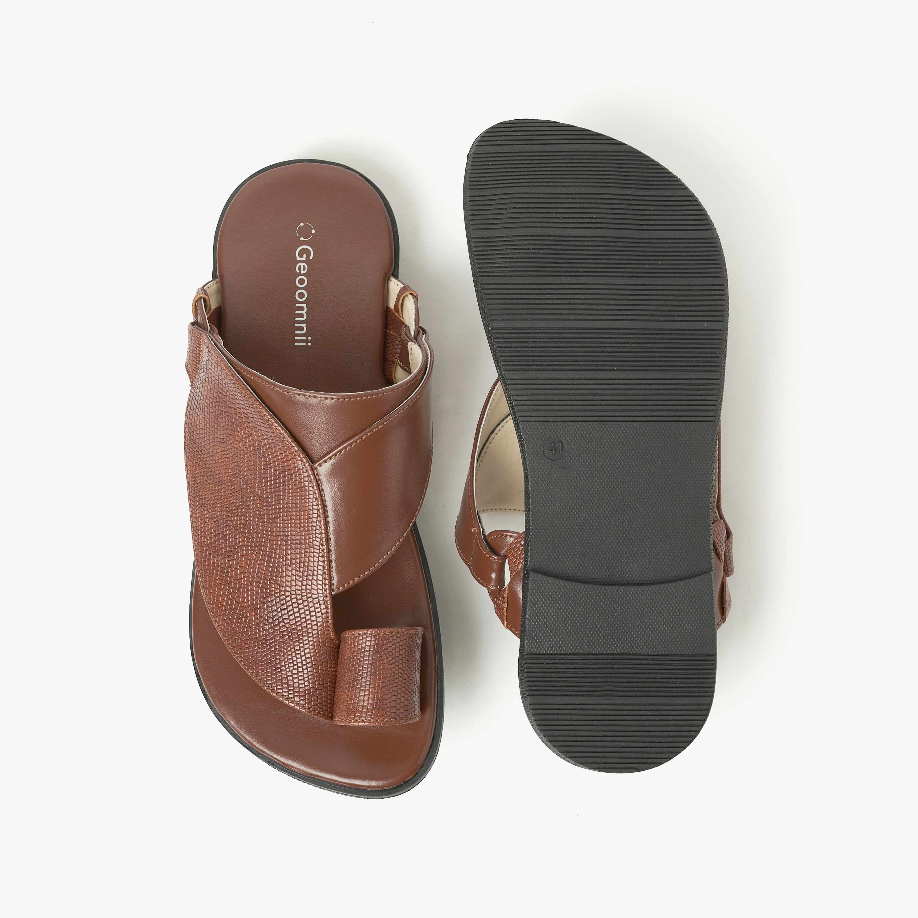 صندل عربي للرجال بأصبع واحد من جيواومني | MKS-CF06-men-shoes-sandals-image-15