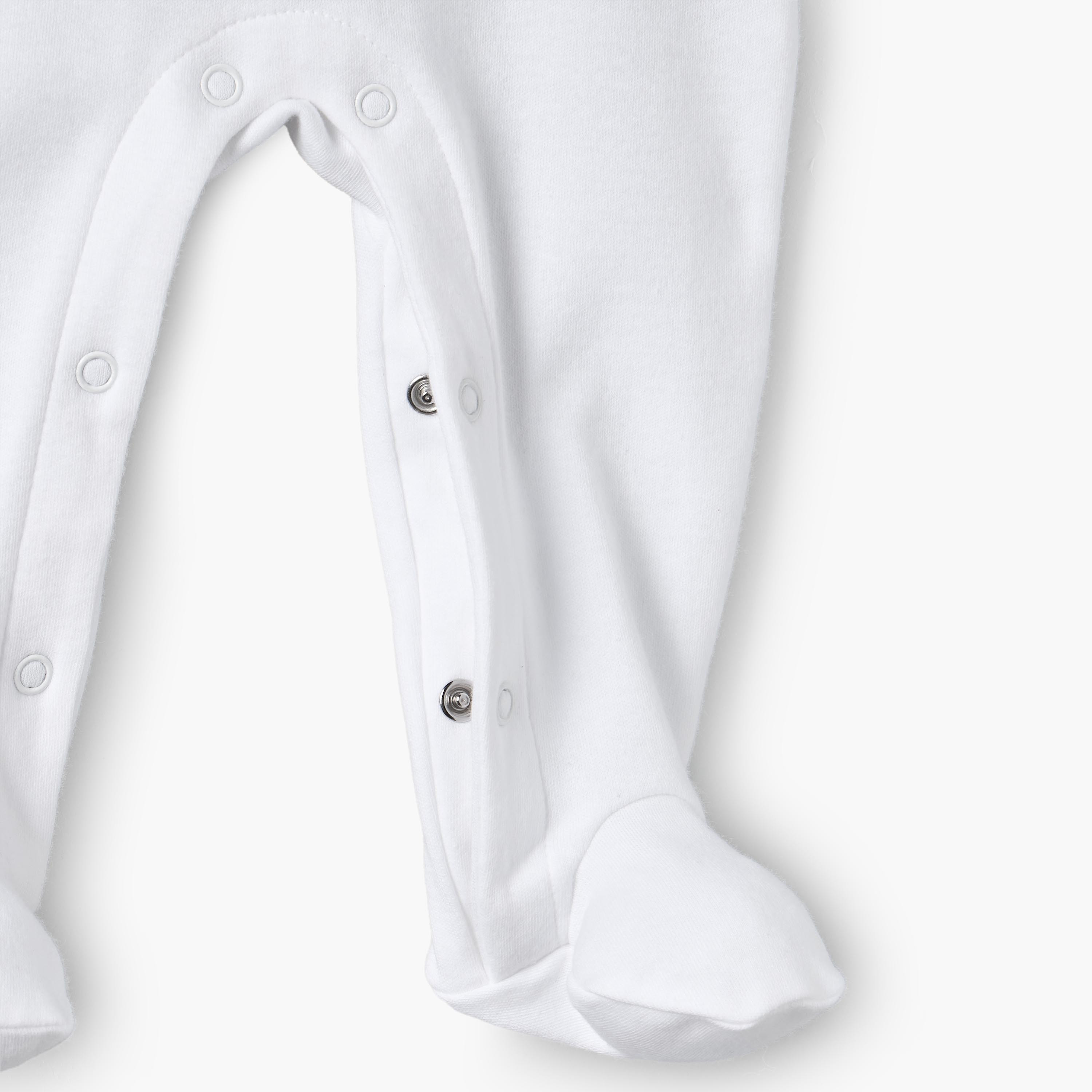 بدلة نوم قطن برقبة مستديرة وأكمام طويلة وتصميم بوليرو من جونيورز-baby-girls-clothing-nightwear-sleepsuits-image-4