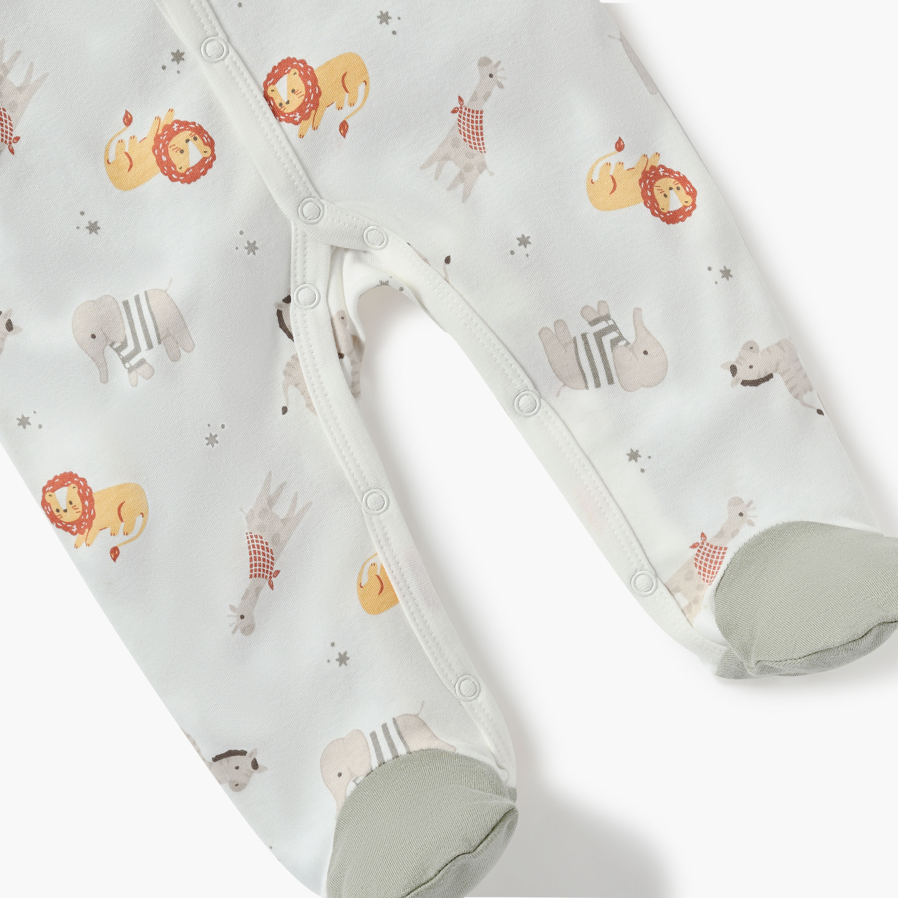 Juniors Animal Print Sleepsuit with Long Sleeves-baby-boys-clothing-nightwear-sleepsuits-image-4