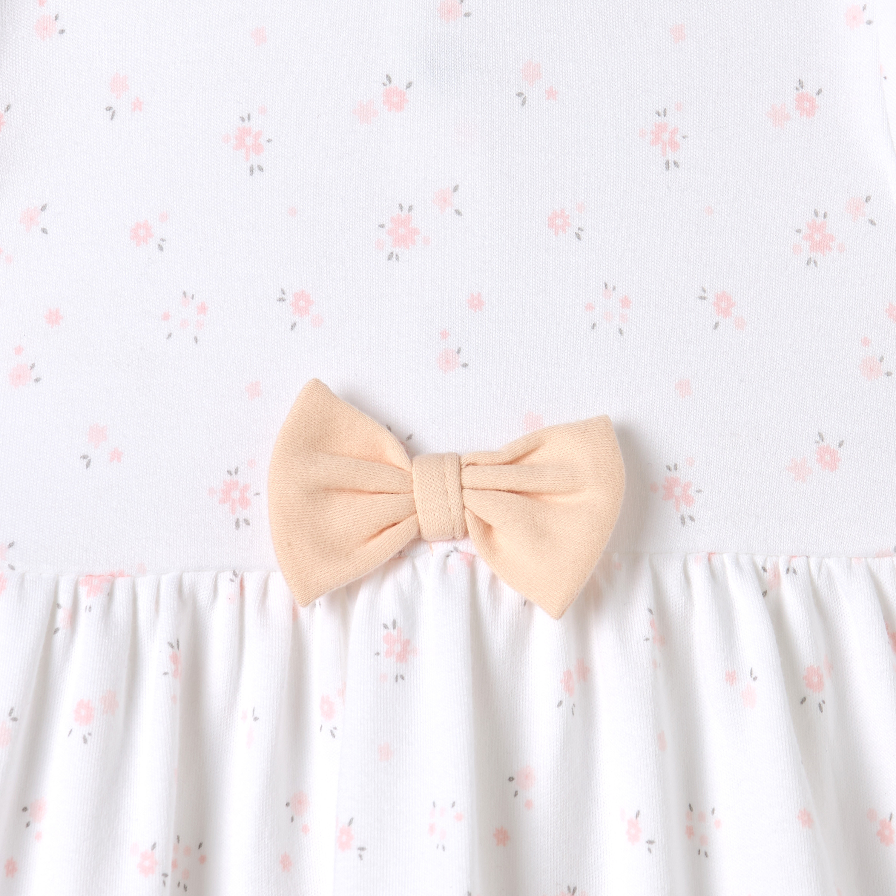 Juniors All-Over Floral Print A-line Dress with Bow Detail-baby-girls-clothing-dressesandjumpsuits-image-3