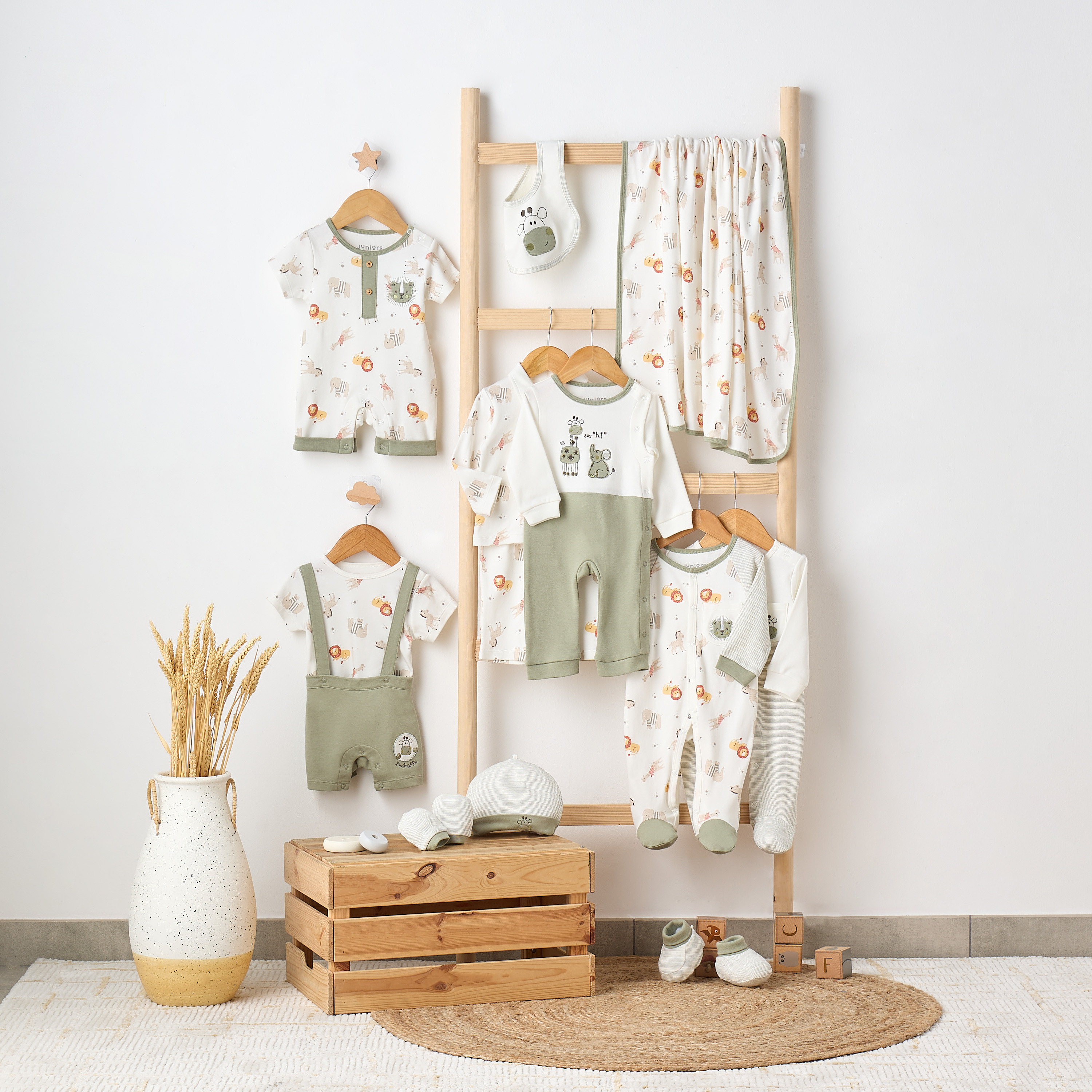 Juniors Animal Print Shirt and Pyjama Set-baby-boys-clothing-nightwear-pyjamasets-image-6
