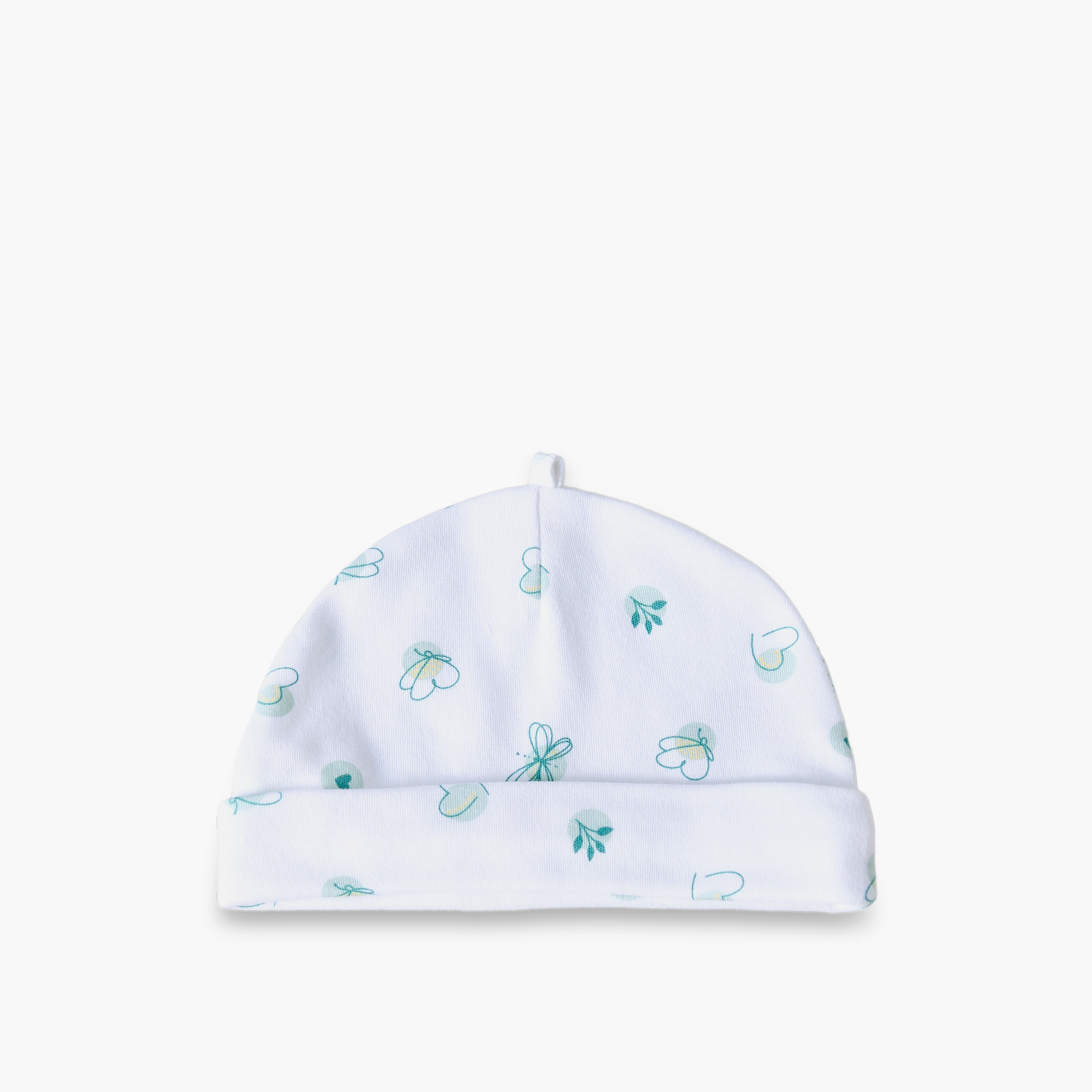 Pack of 2 Juniors Cap with Butterfly Print-baby-girls-accessories-caps-image-2