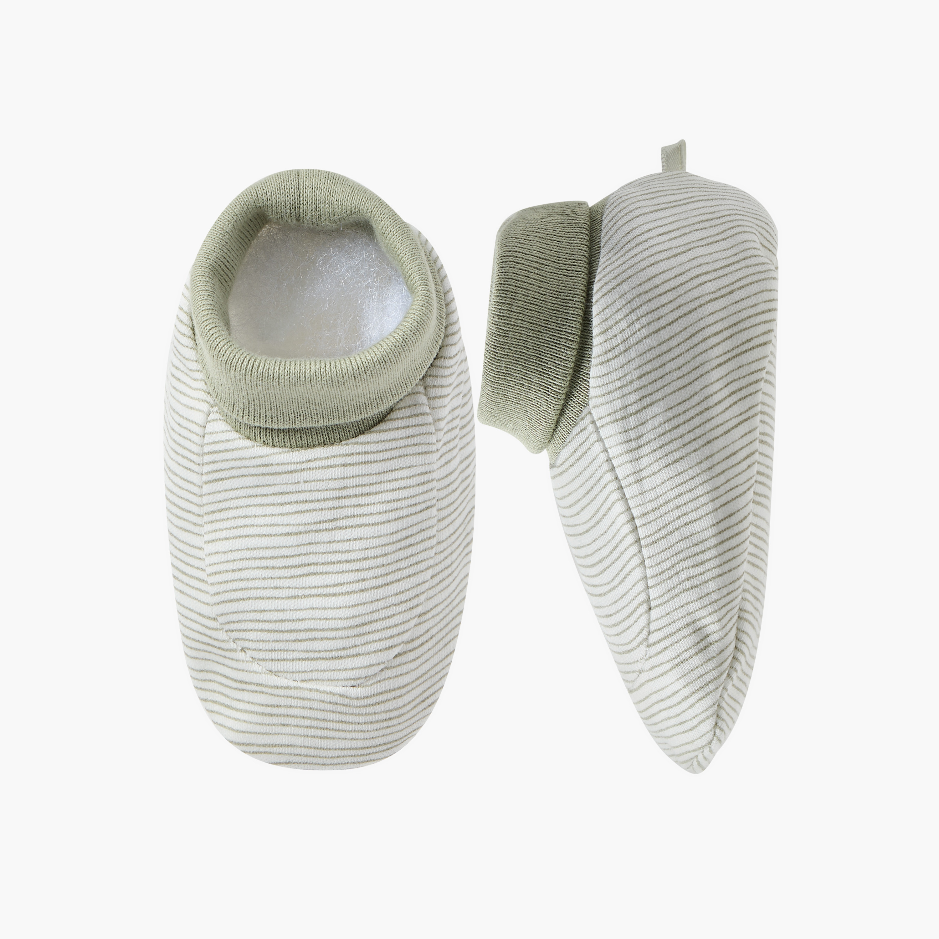 Juniors Striped Booties-baby-boys-shoes-booties-image-1