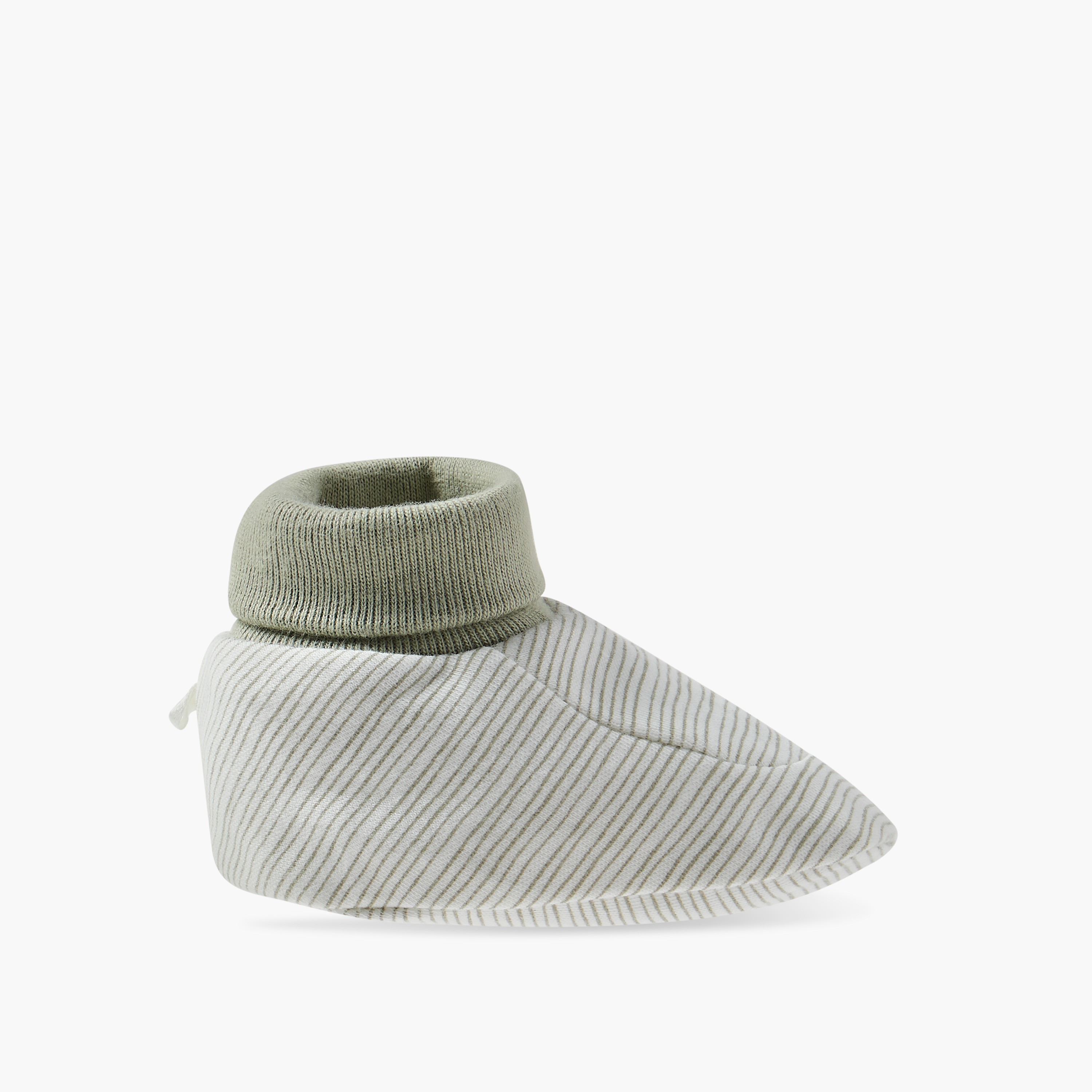 Juniors Striped Booties-baby-boys-shoes-booties-image-3