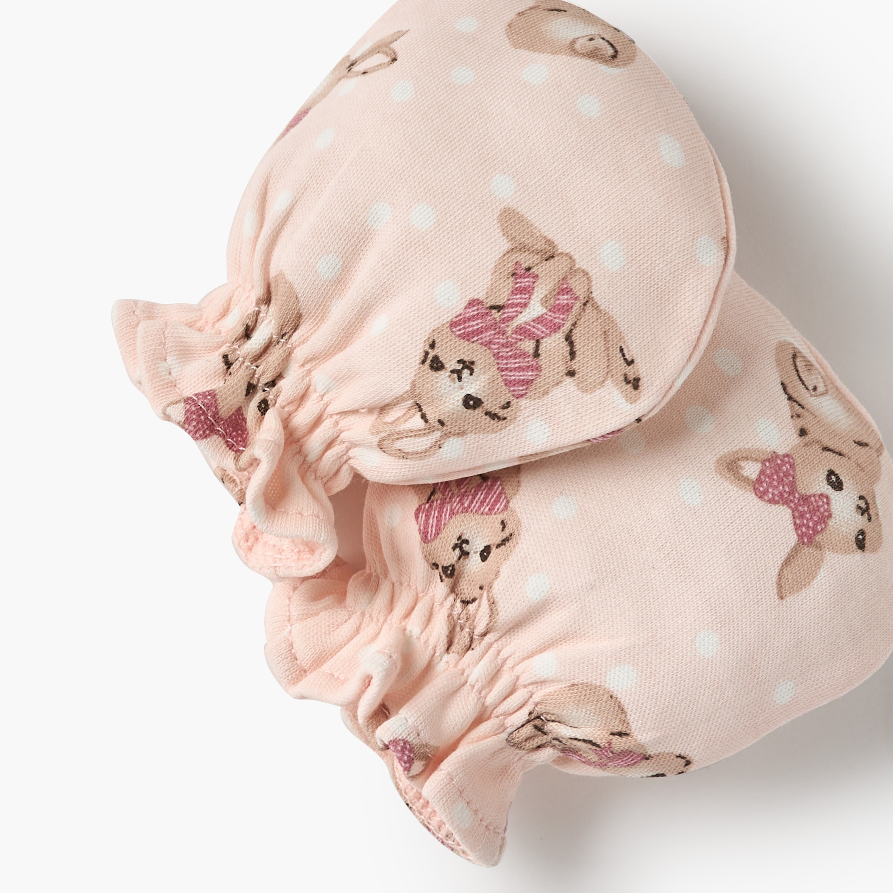 Juniors Bunny Print Mittens-baby-girls-accessories-mittens-image-4