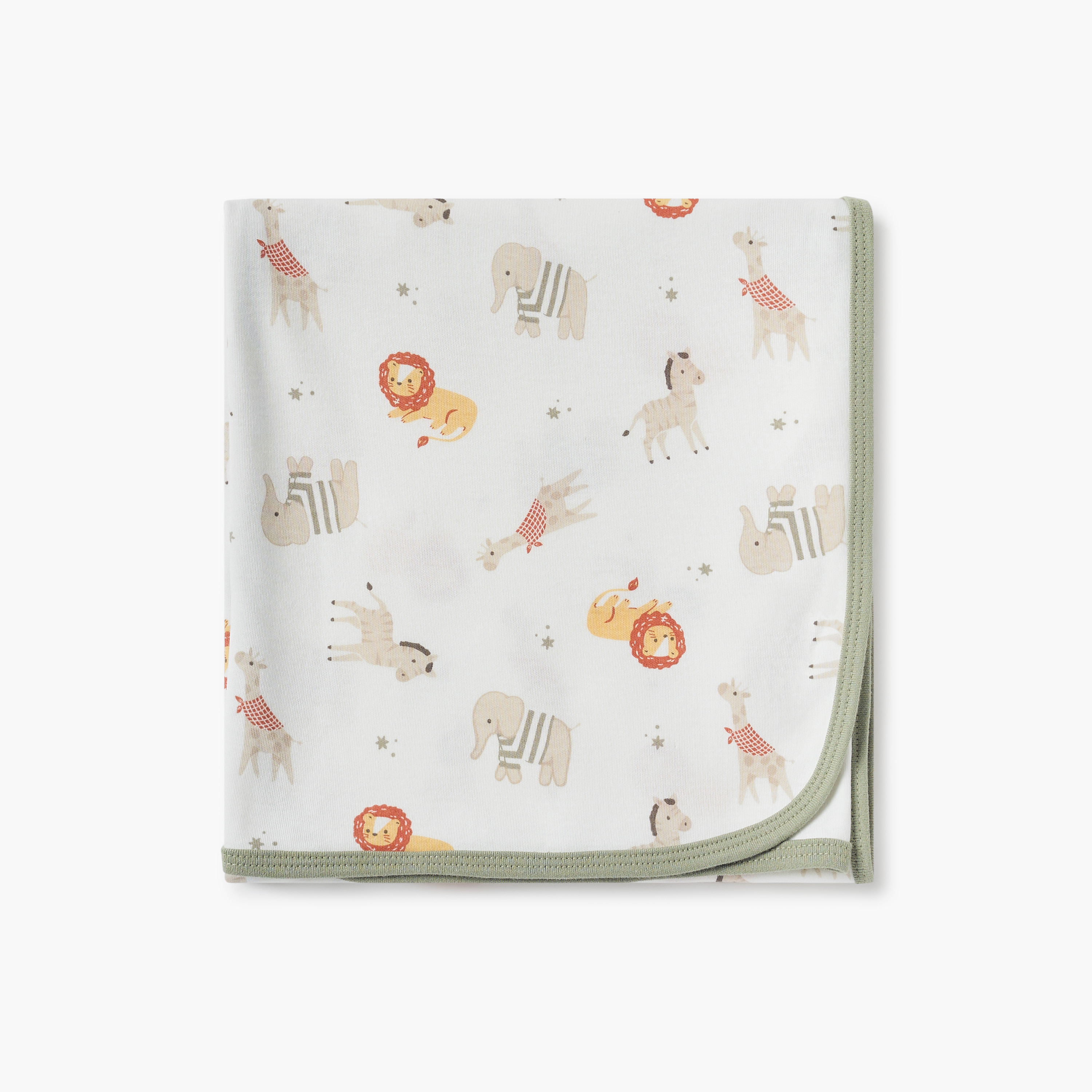 Juniors Animal Print Receiving Blanket-baby-nursery-blanketsandswaddles-receivingblankets-image-3