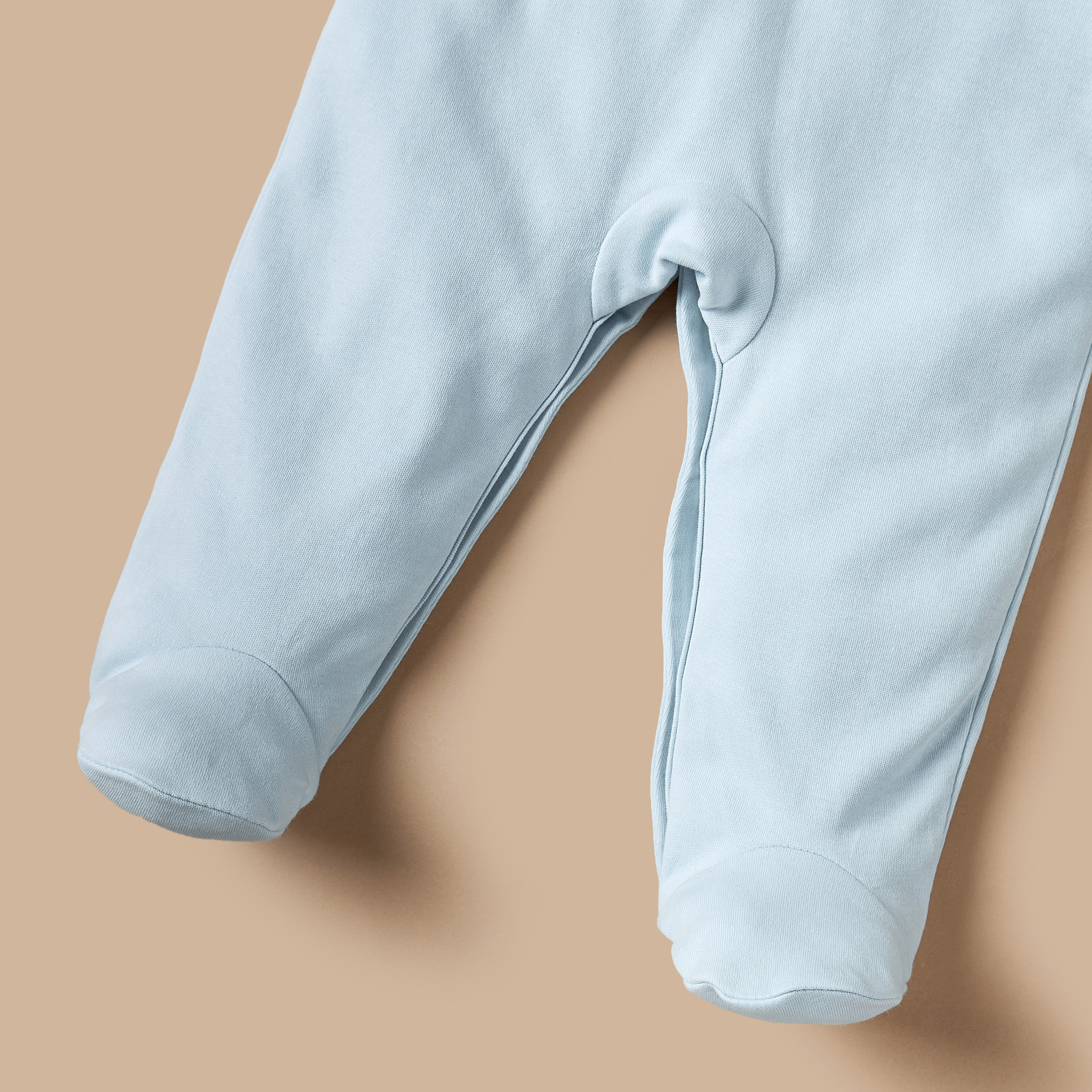 Juniors Embroidered Closed Feet Cotton Sleepsuit-baby-boys-clothing-nightwear-sleepsuits-image-4