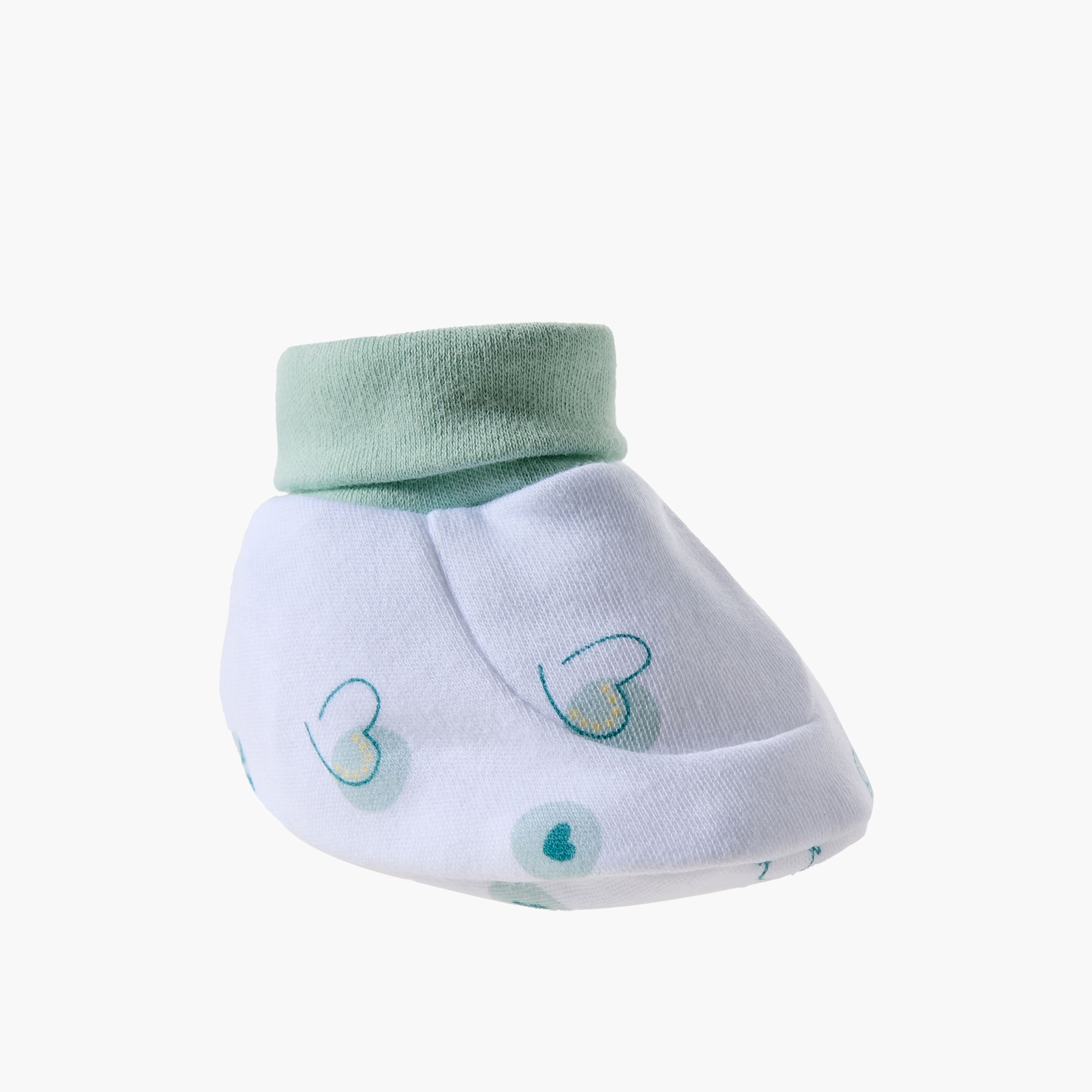 Juniors Booties with Butterfly Print-baby-girls-shoes-booties-image-2