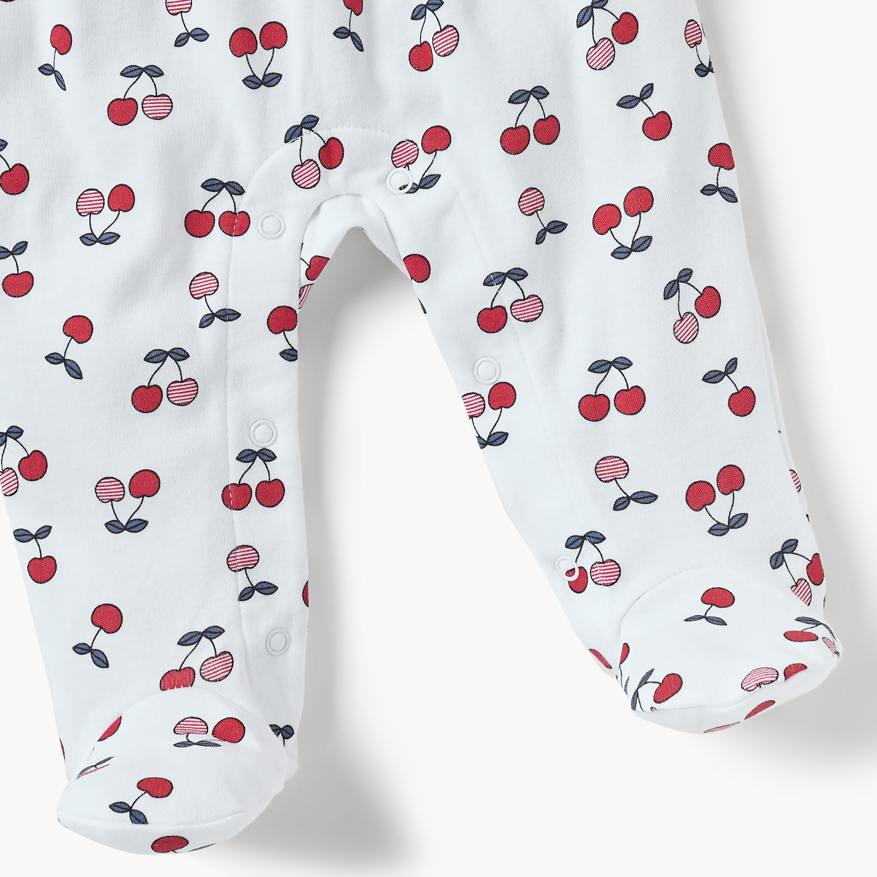 Juniors All-Over Cherry Print Sleepsuit with Peter Pan Collar-baby-girls-clothing-nightwear-sleepsuits-image-4