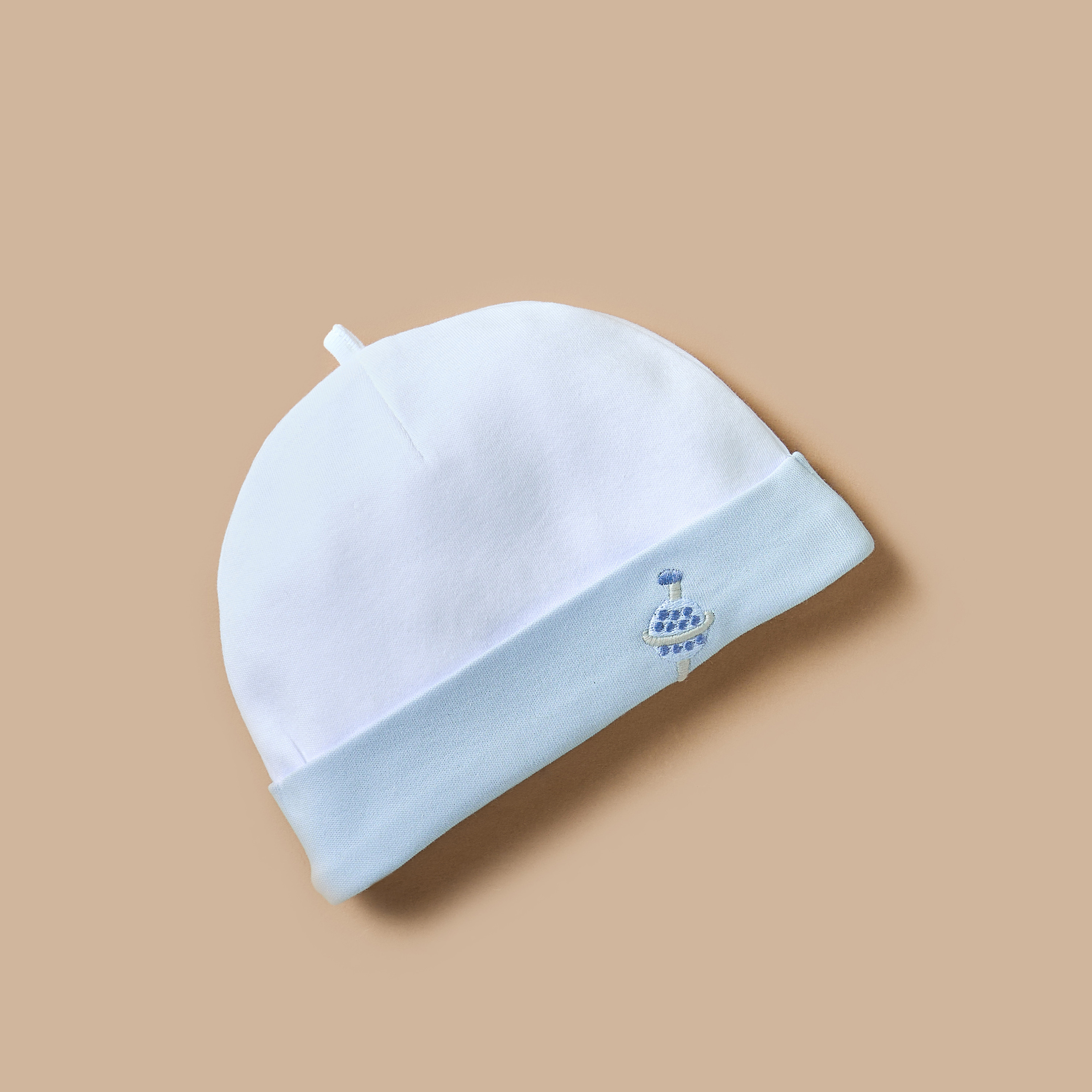 قبعة بيني قطن مطرزة من جونيورز-baby-boys-accessories-caps-image-2