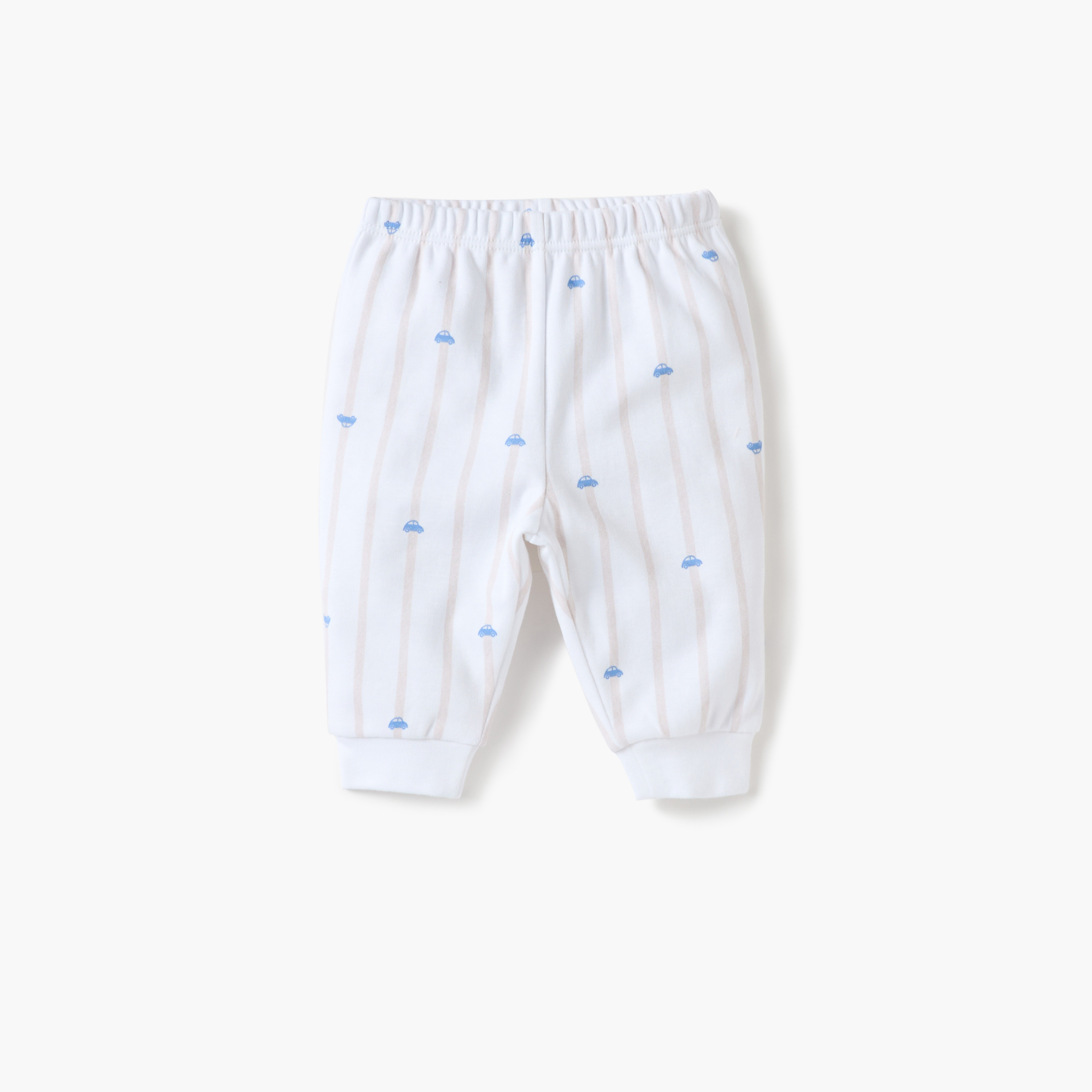 Juniors Car Print T-shirt and Pyjama Set-baby-boys-clothing-nightwear-pyjamasets-image-3