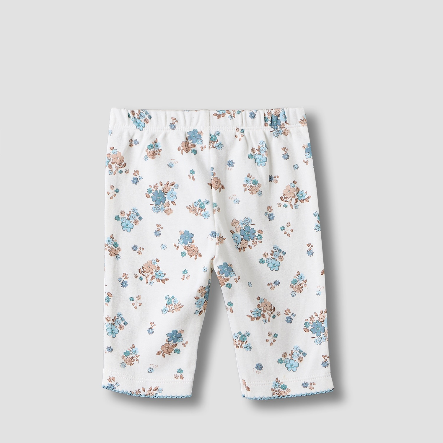 Juniors Cotton Collared Long Sleeves Pyjama Set with Floral Print-baby-girls-clothing-nightwear-pyjamasets-image-5
