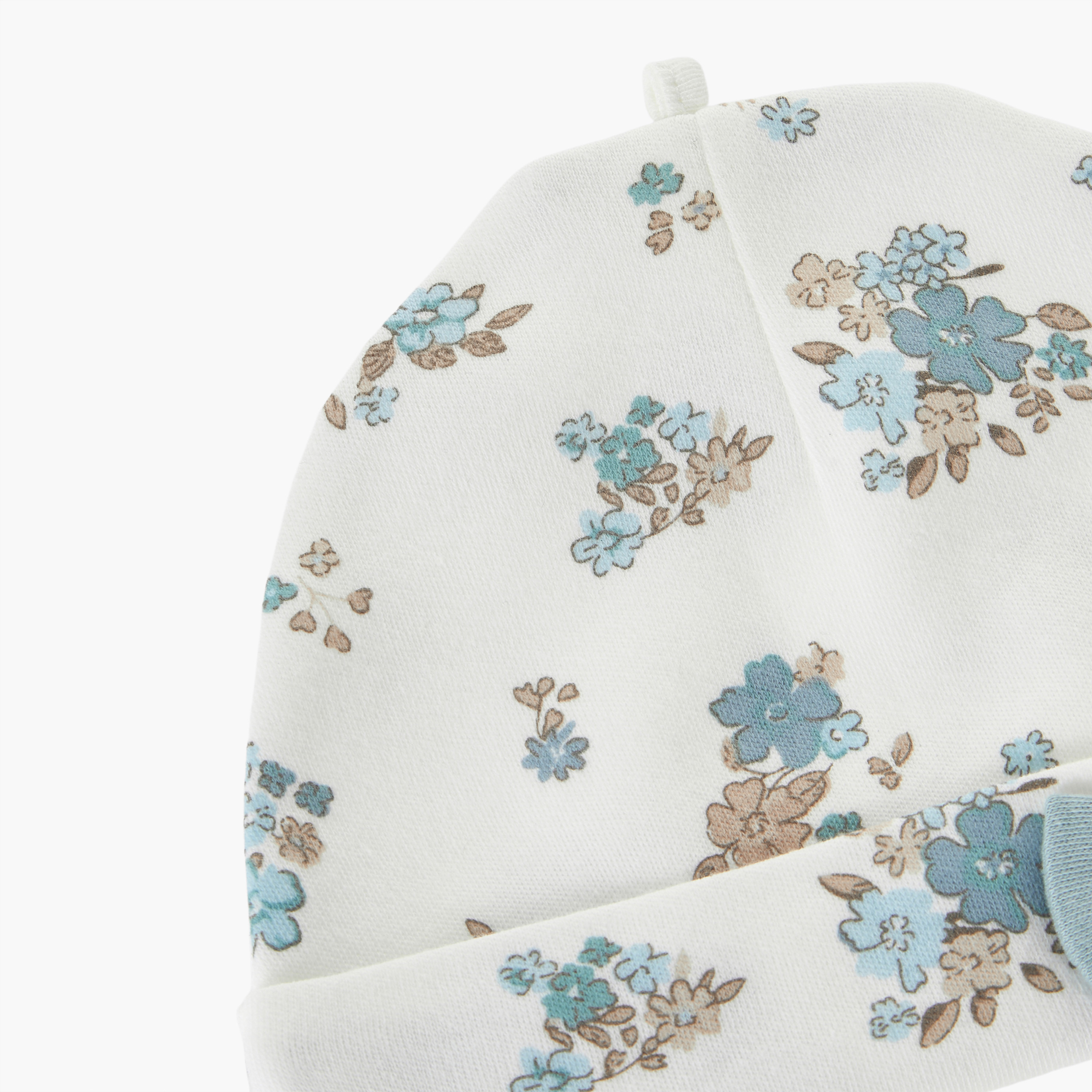 Juniors Cap with Floral Print-baby-girls-accessories-caps-image-4