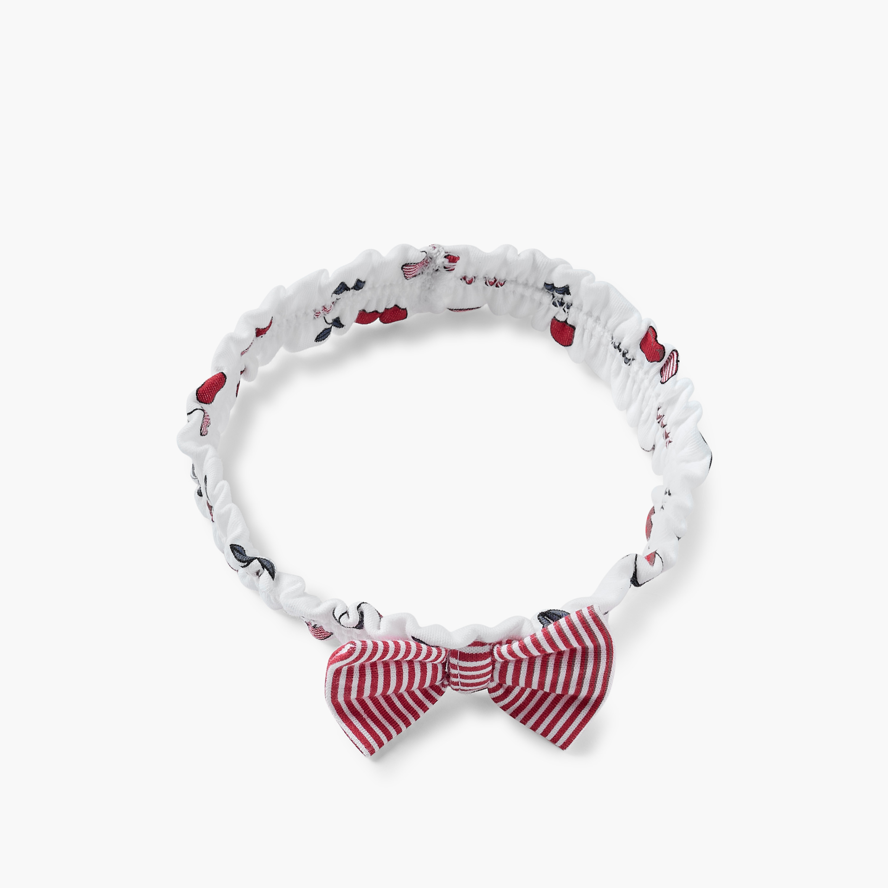 شريطة رأس بفيونكة وطبعات كرز من جونيورز-baby-girls-accessories-hairaccessories-image-3