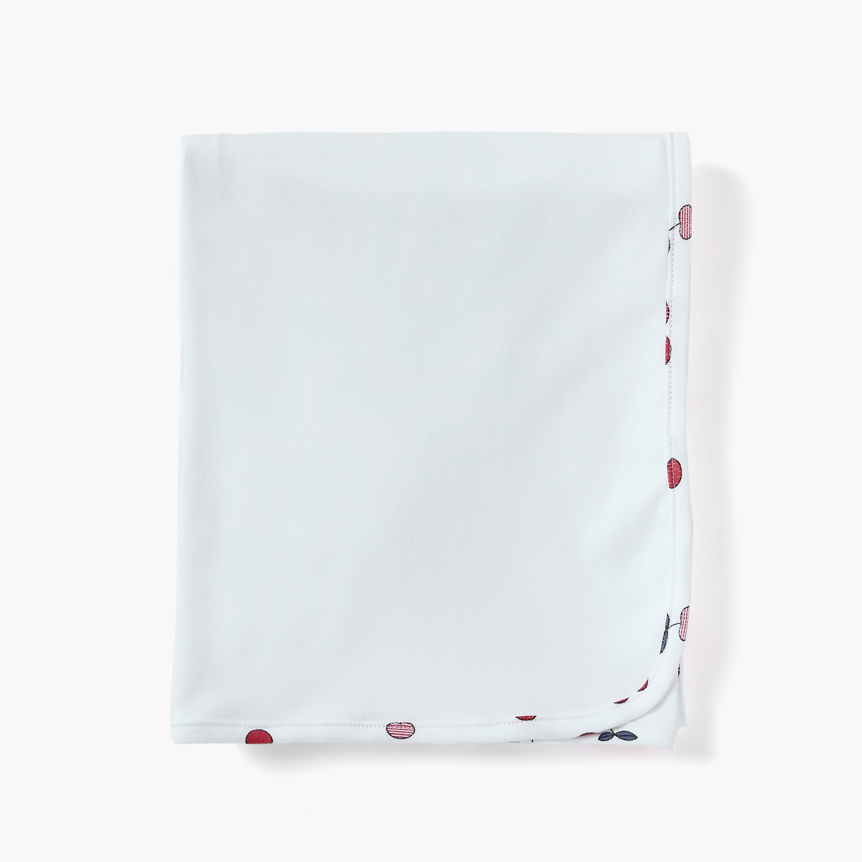 Juniors Cherry Print Receiving Blanket-baby-nursery-blanketsandswaddles-receivingblankets-image-3