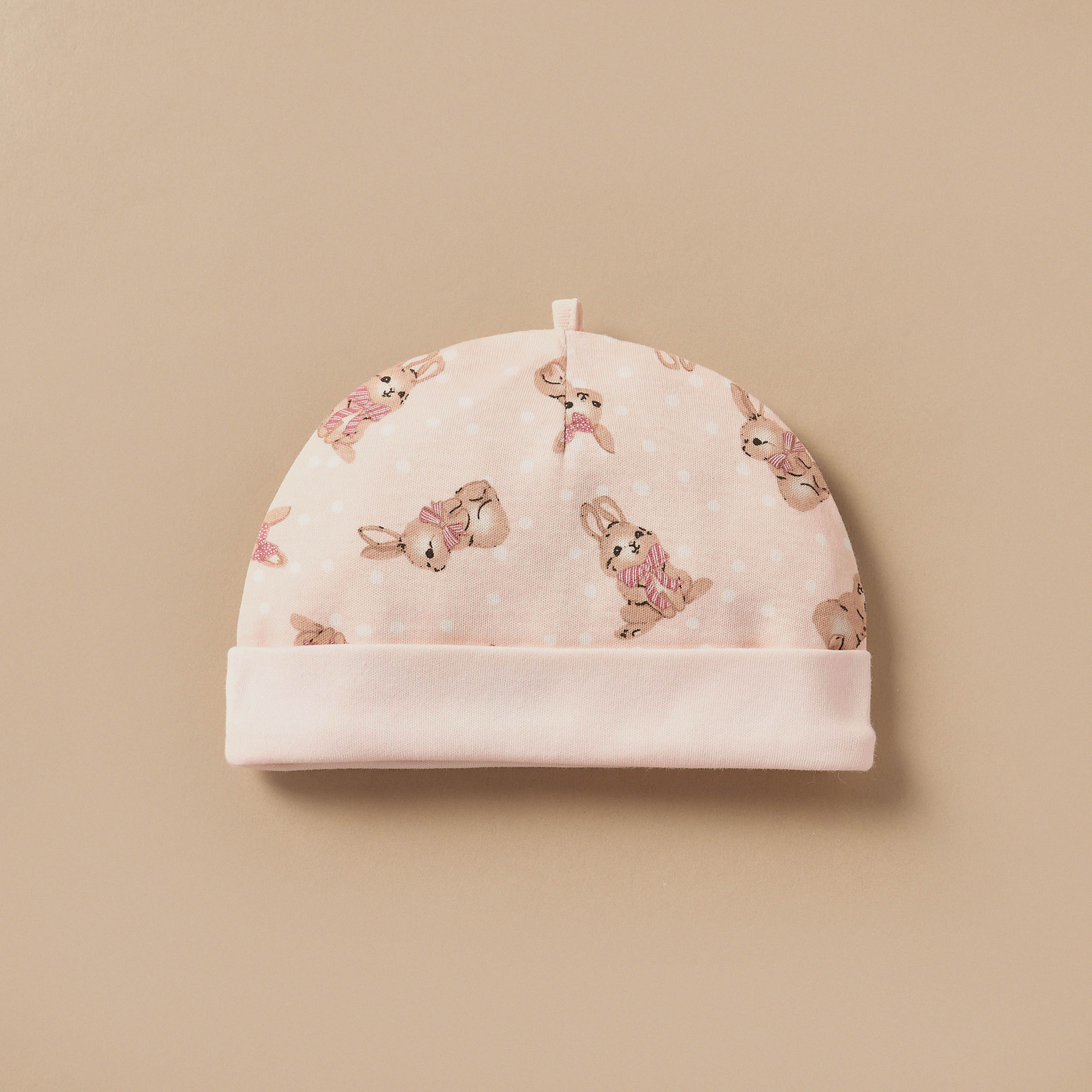 قبعة بيني بطبعات أرنب من جونيورز-baby-girls-accessories-caps-image-1