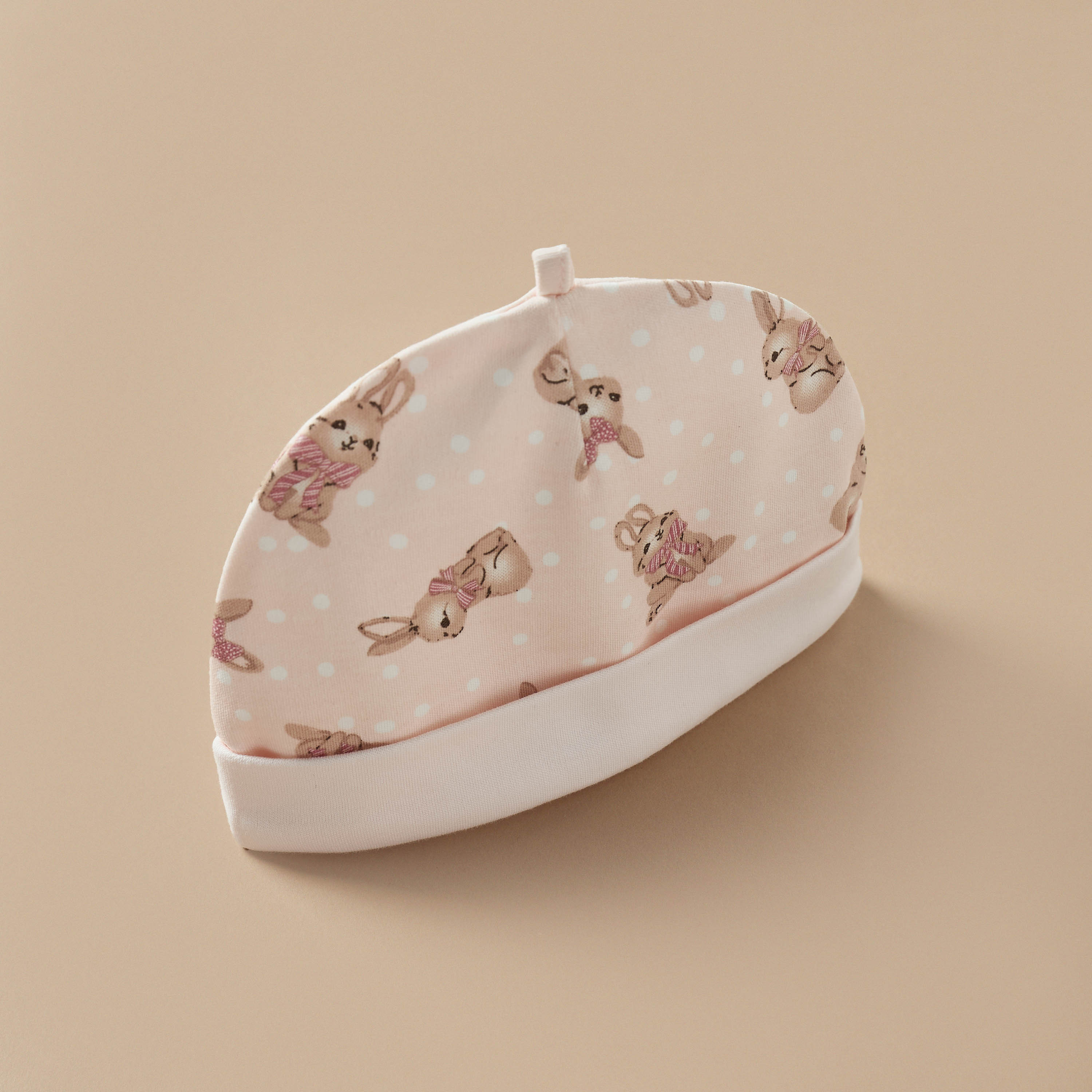 قبعة بيني بطبعات أرنب من جونيورز-baby-girls-accessories-caps-image-3
