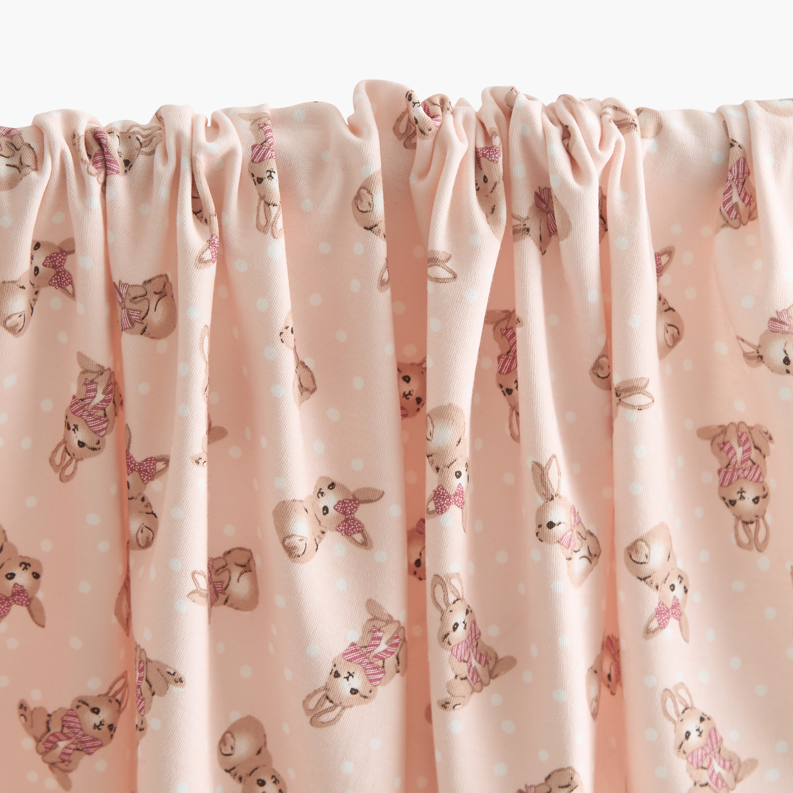Juniors All-Over Bunny Print Receiving Blanket - 70x70 cm-baby-nursery-blanketsandswaddles-receivingblankets-image-5