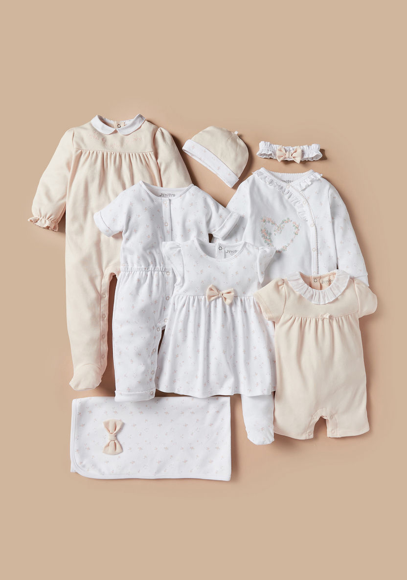 Juniors Solid Romper with Ruffled Neck and Button Closure-Rompers%2C Dungarees and Jumpsuits-image-4