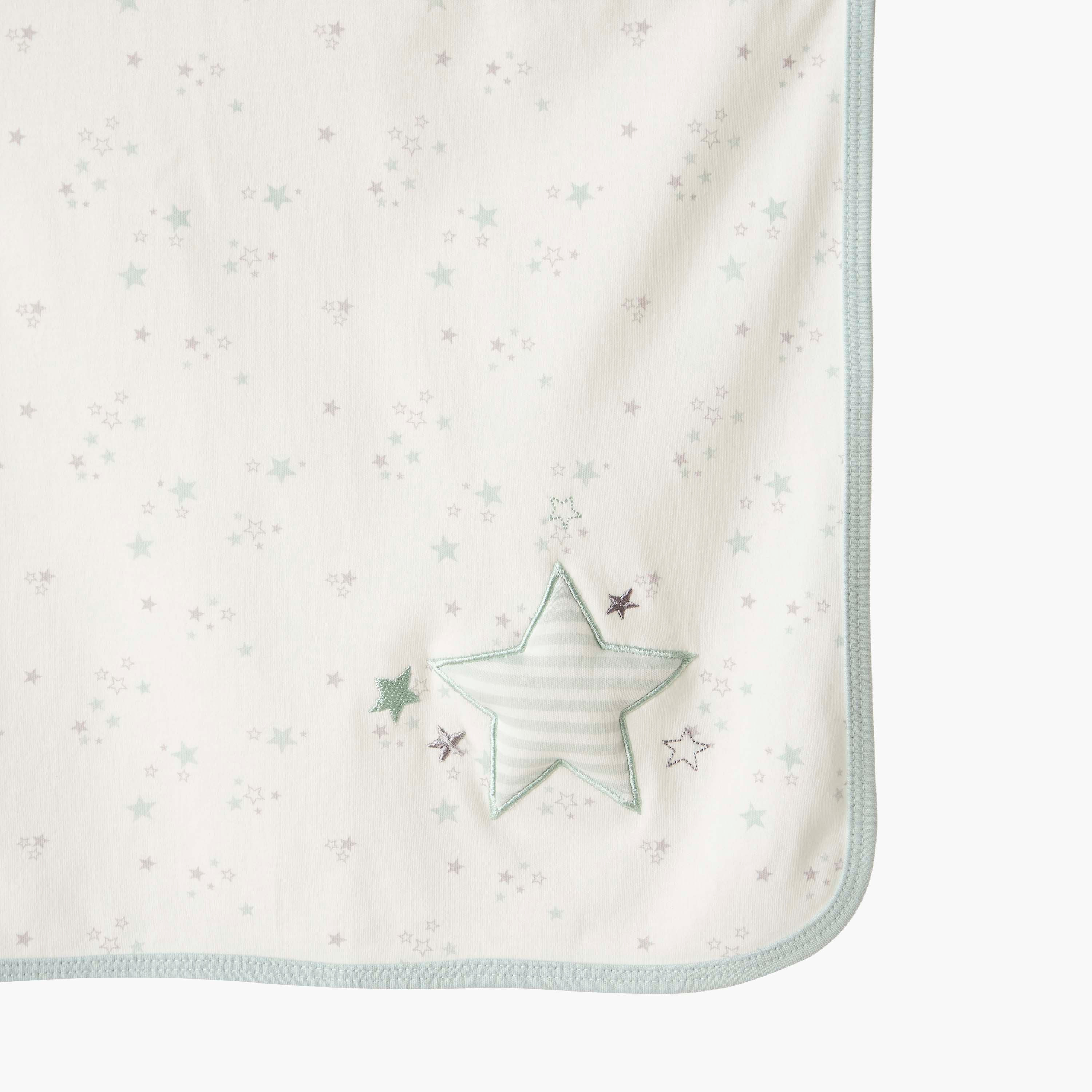 Juniors Receiving Blanket with Star Print-baby-nursery-blanketsandswaddles-receivingblankets-image-5