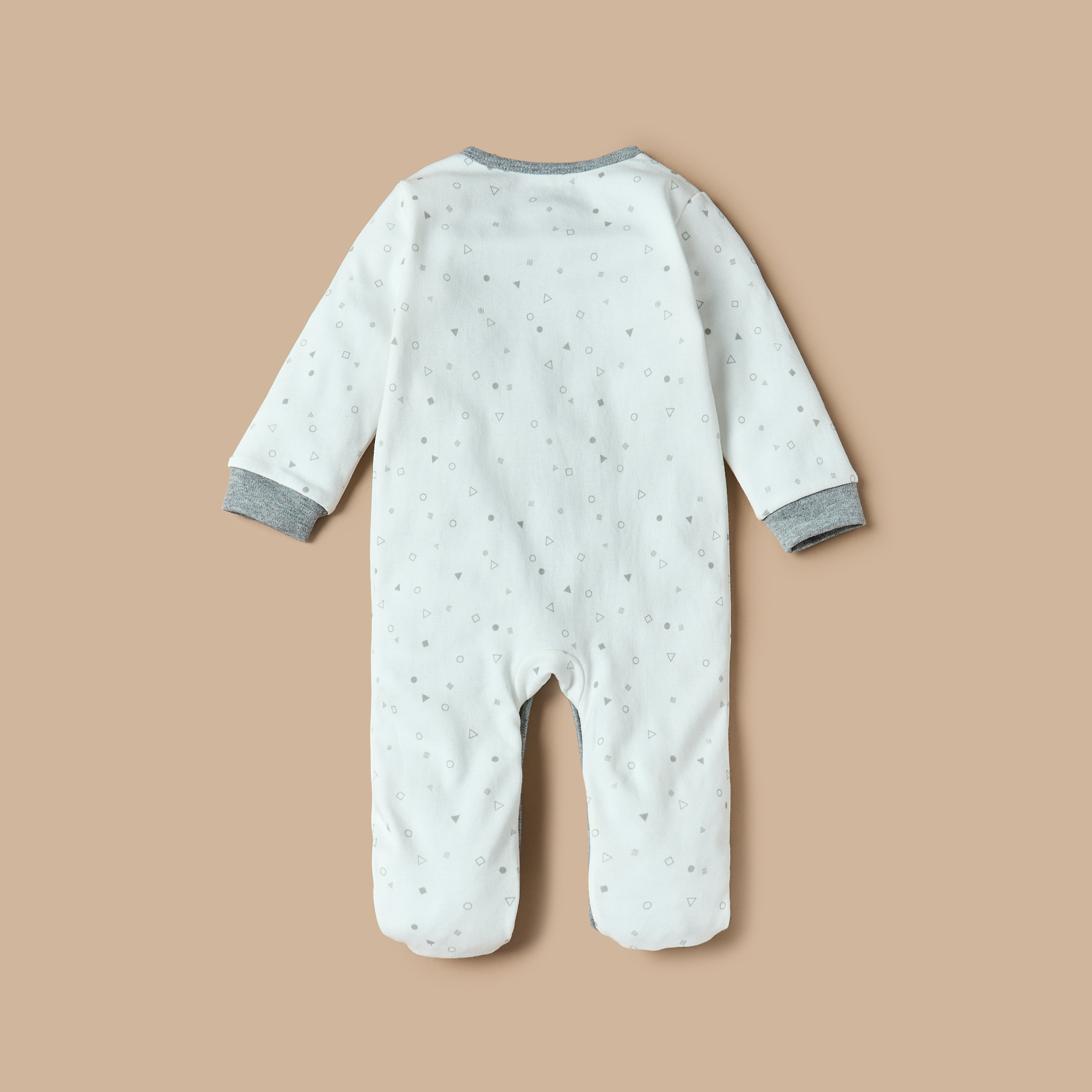 Juniors All-Over Print Closed Feet Sleepsuit with Long Sleeves-baby-boys-clothing-nightwear-sleepsuits-image-4