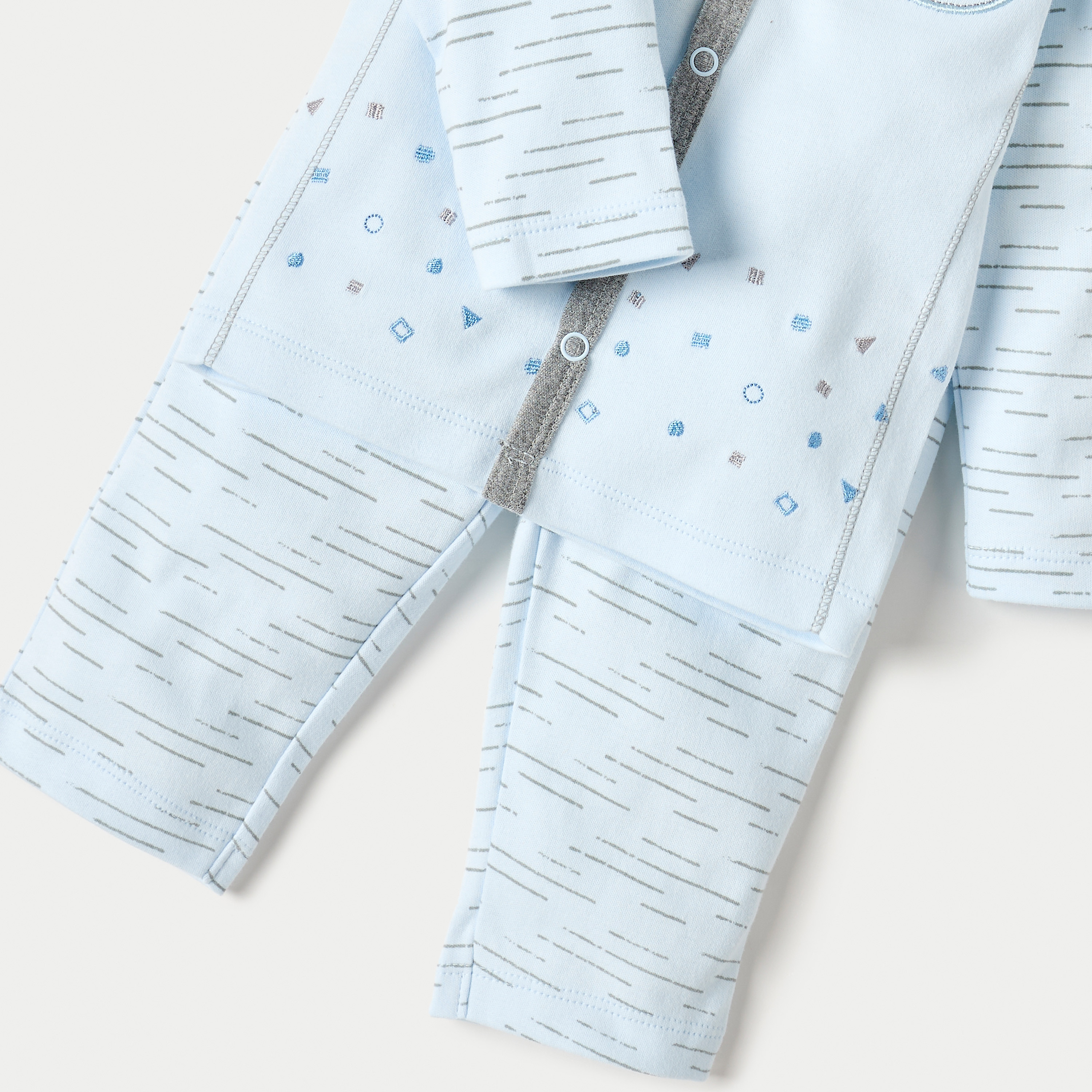 Juniors All-Over Print Shirt and Pyjama Set-baby-boys-clothing-nightwear-pyjamasets-image-5