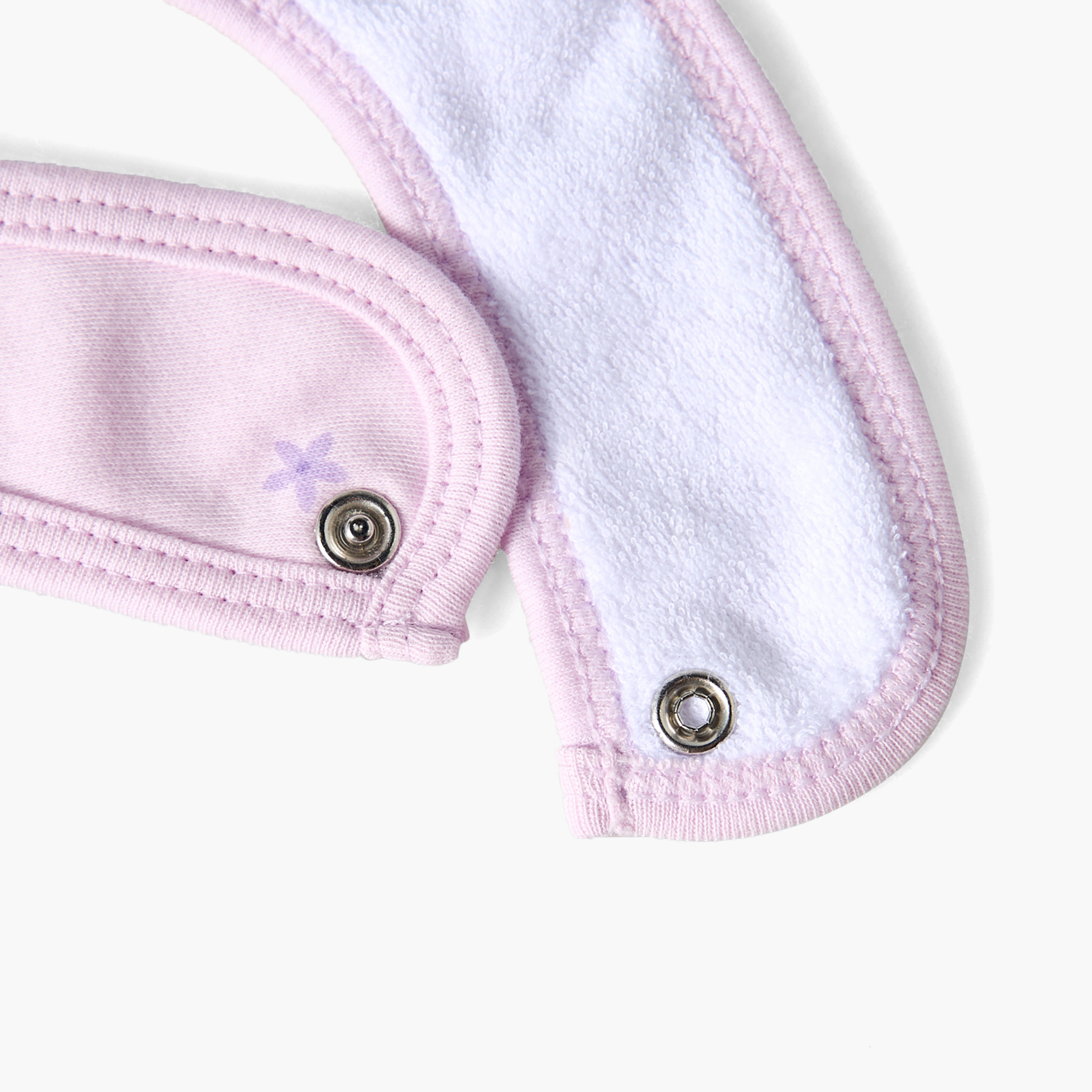 Pack of 2 Juniors Baby Bib with Bunny Print-baby-feeding-bibs-image-5