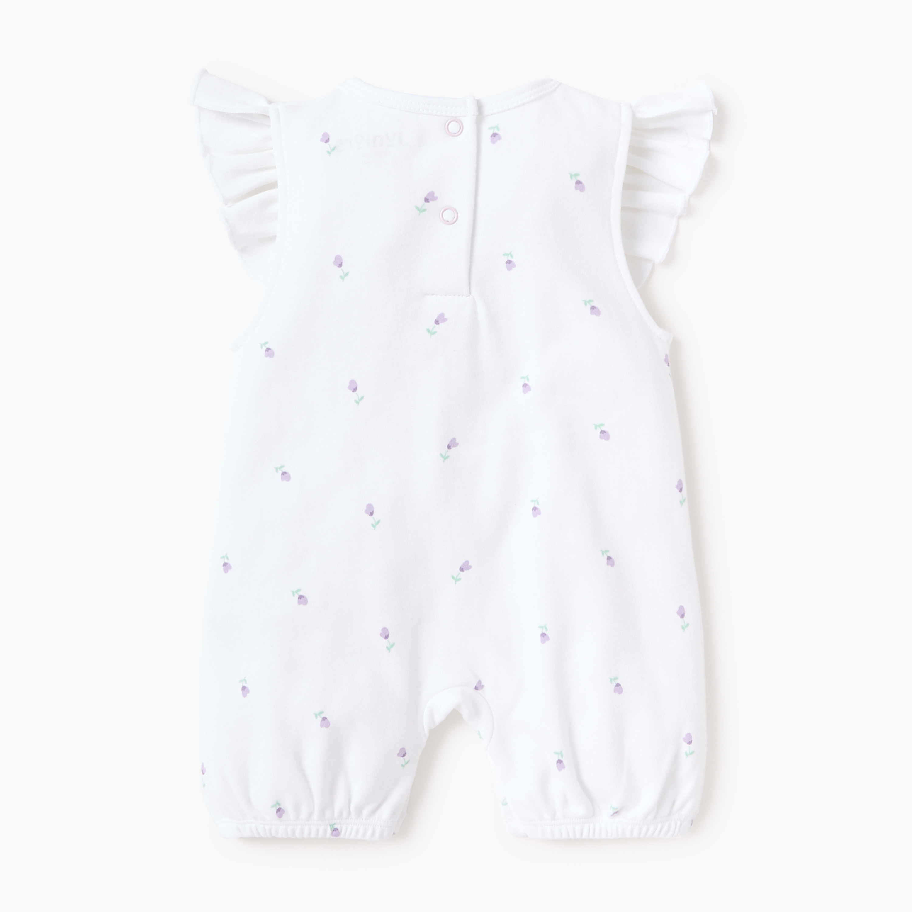 Juniors Bow Applique Sleeveless Romper-baby-girls-clothing-rompers-image-2