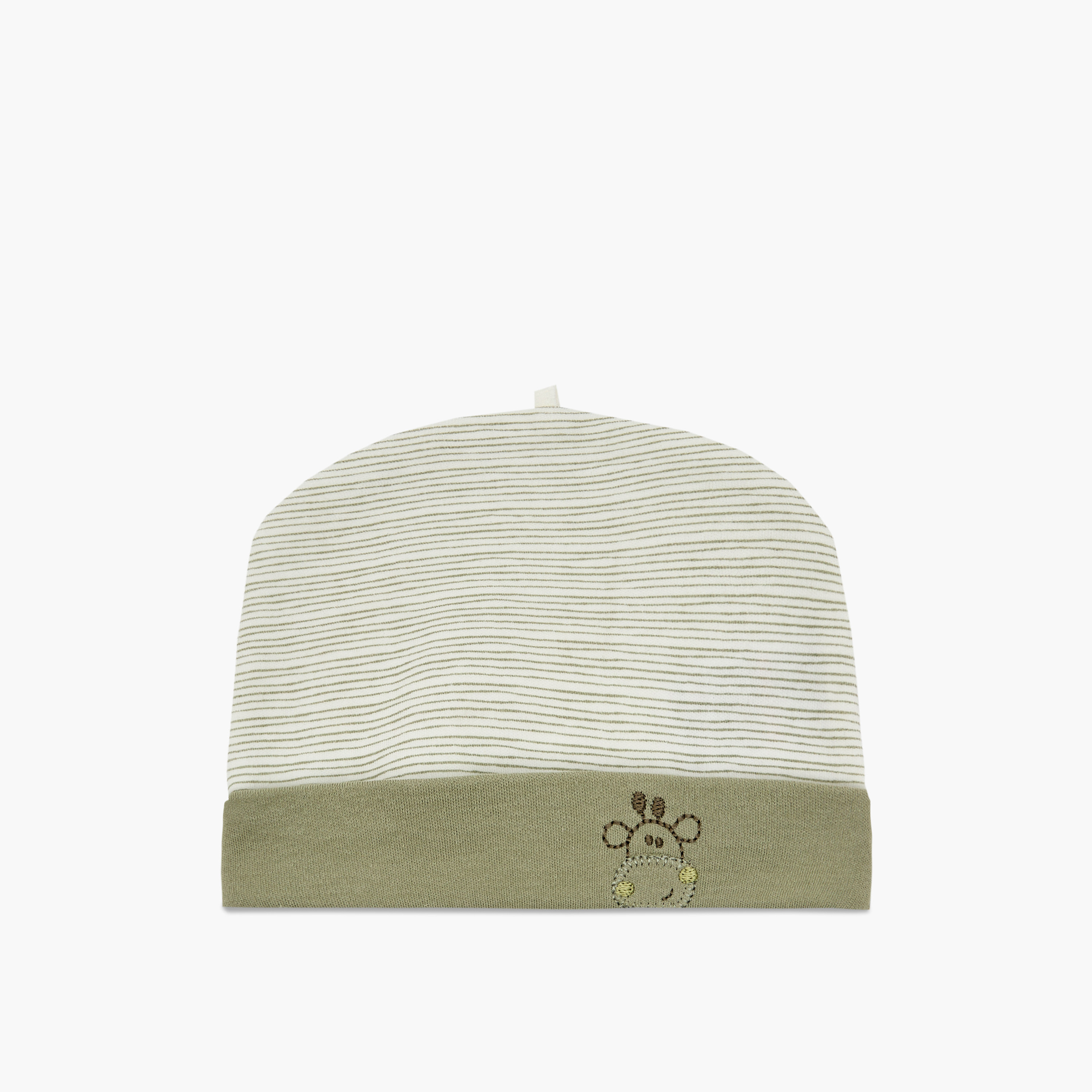 قبعة مطرزة بزرافة من جونيورز-baby-boys-accessories-caps-image-1