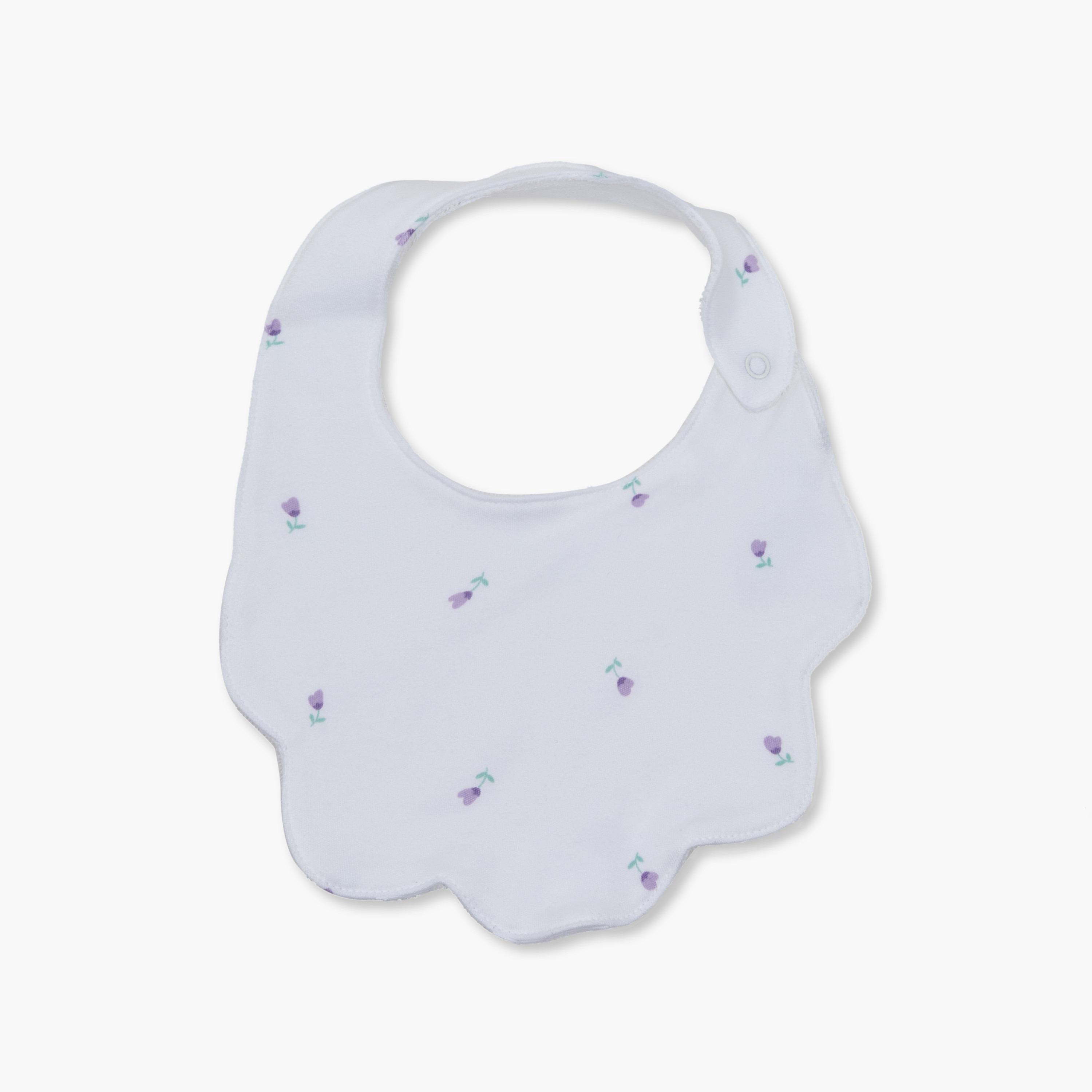 Juniors Baby Bib with Snap Button Closure-baby-feeding-bibs-image-1