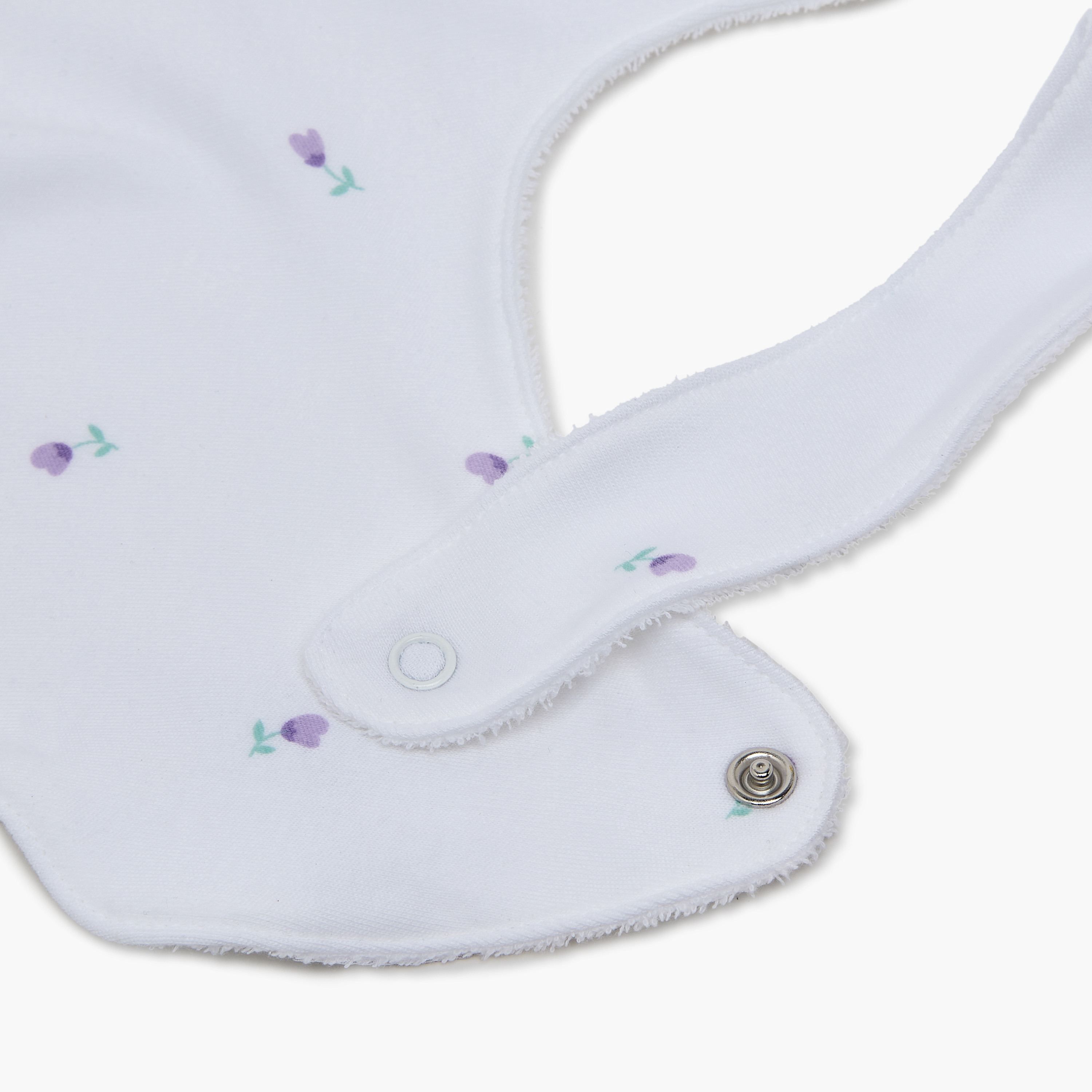 Juniors Baby Bib with Snap Button Closure-baby-feeding-bibs-image-4