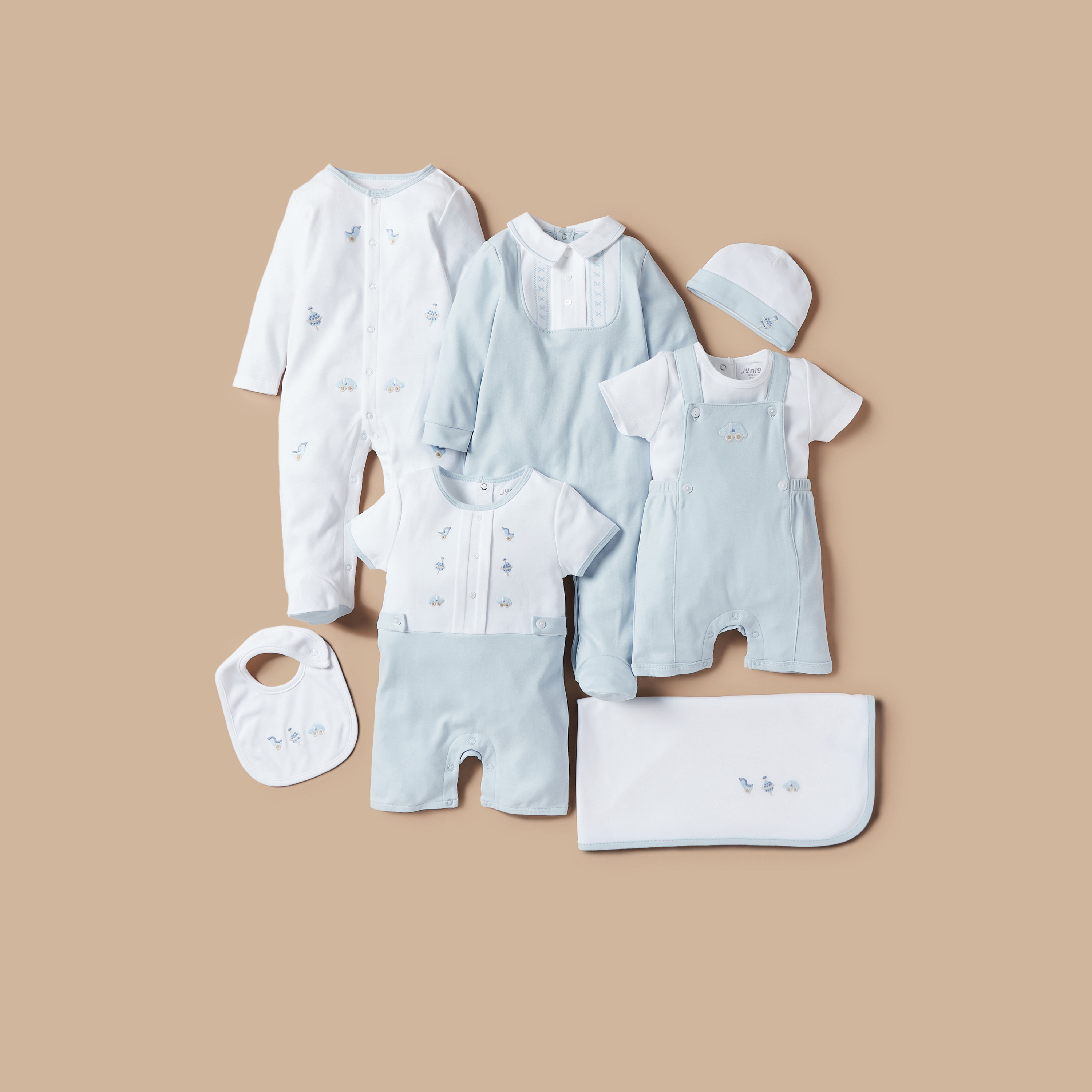 Juniors Embroidered Receiving Blanket - 70x70 cm-baby-nursery-blanketsandswaddles-receivingblankets-image-4