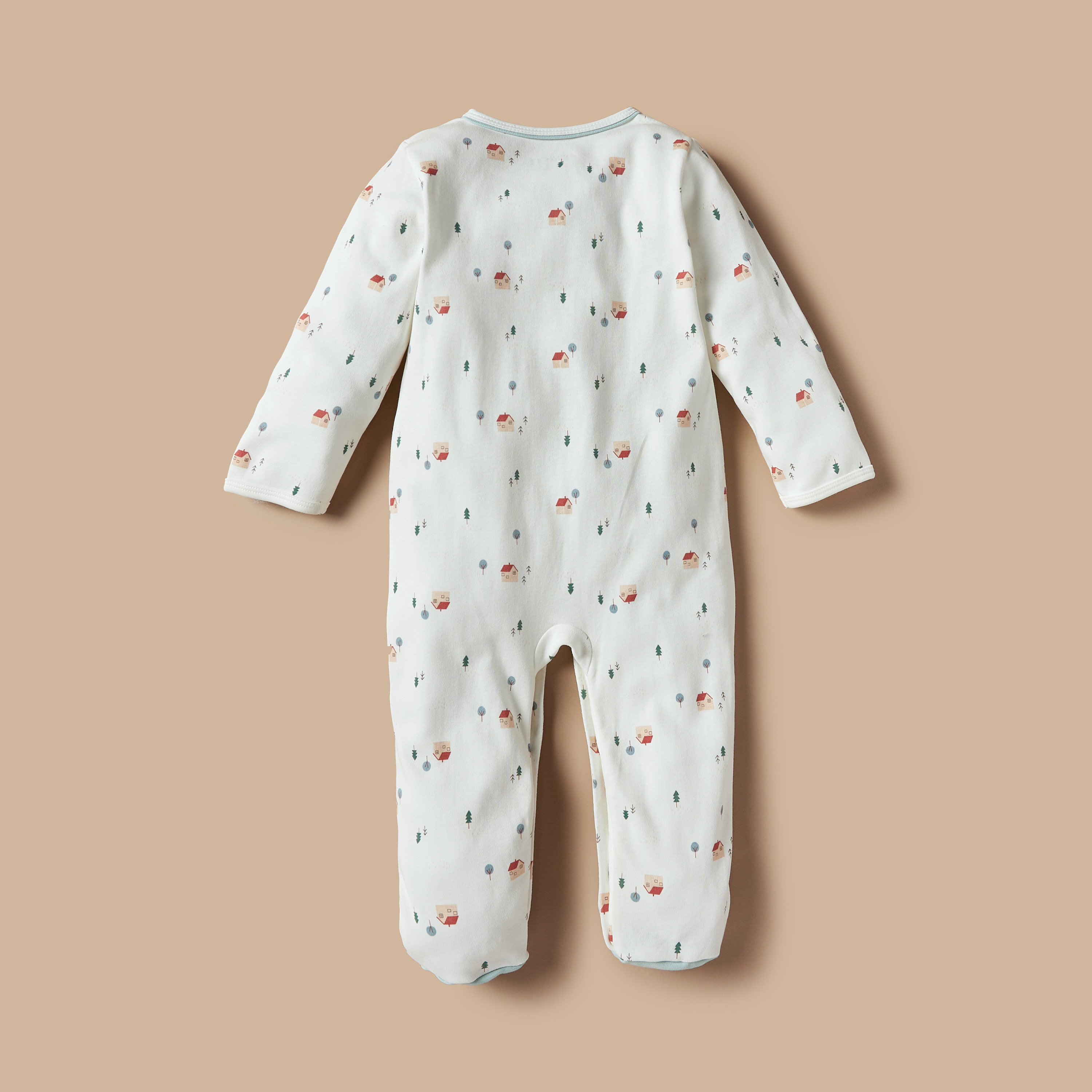 Juniors Printed Sleepsuit with Long Sleeves-baby-boys-clothing-nightwear-sleepsuits-image-4